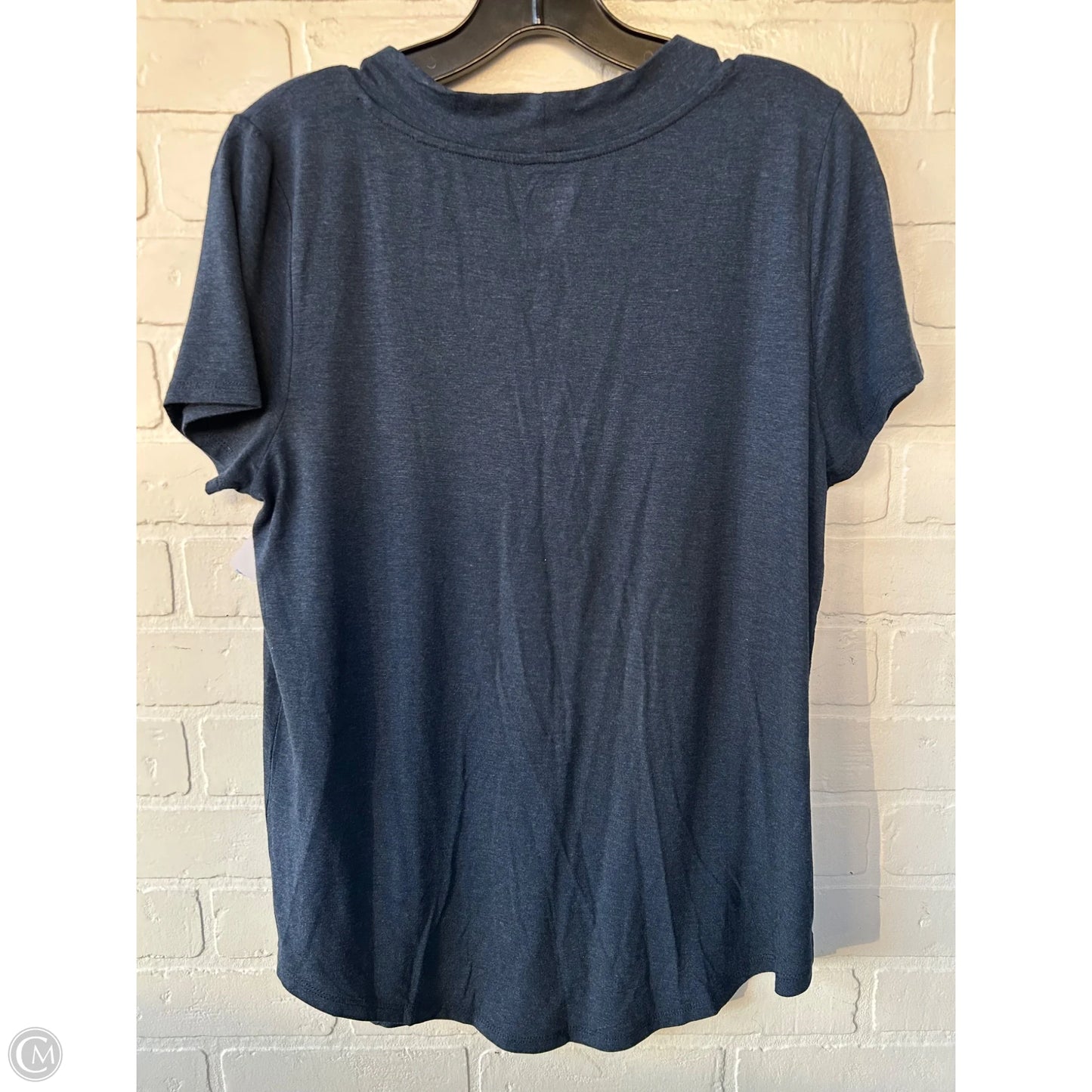 Top Short Sleeve Basic By Market & Spruce In Blue, Size: M