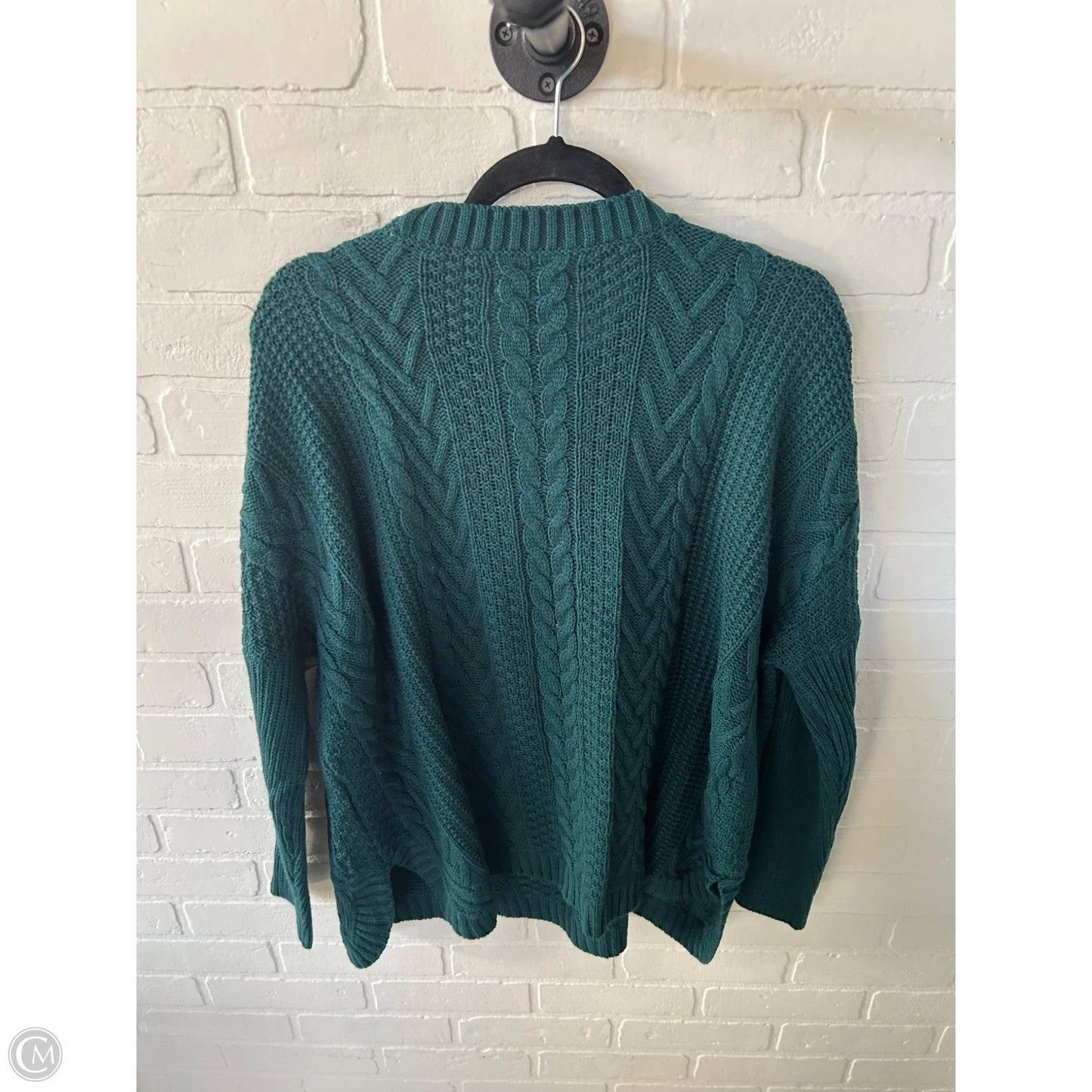 Sweater By Natural Reflections In Green, Size: L