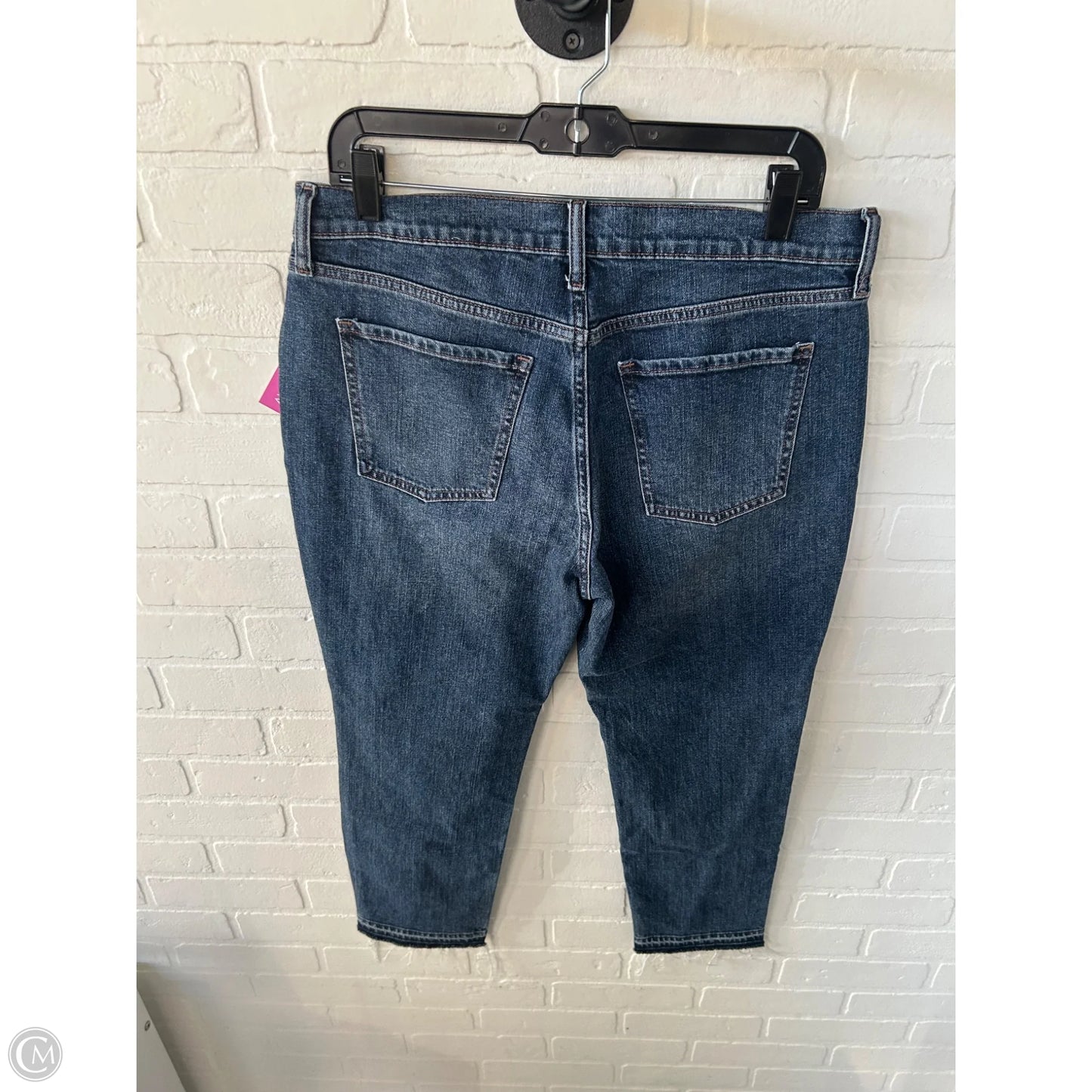 Jeans Boyfriend By Old Navy In Blue Denim, Size: 8