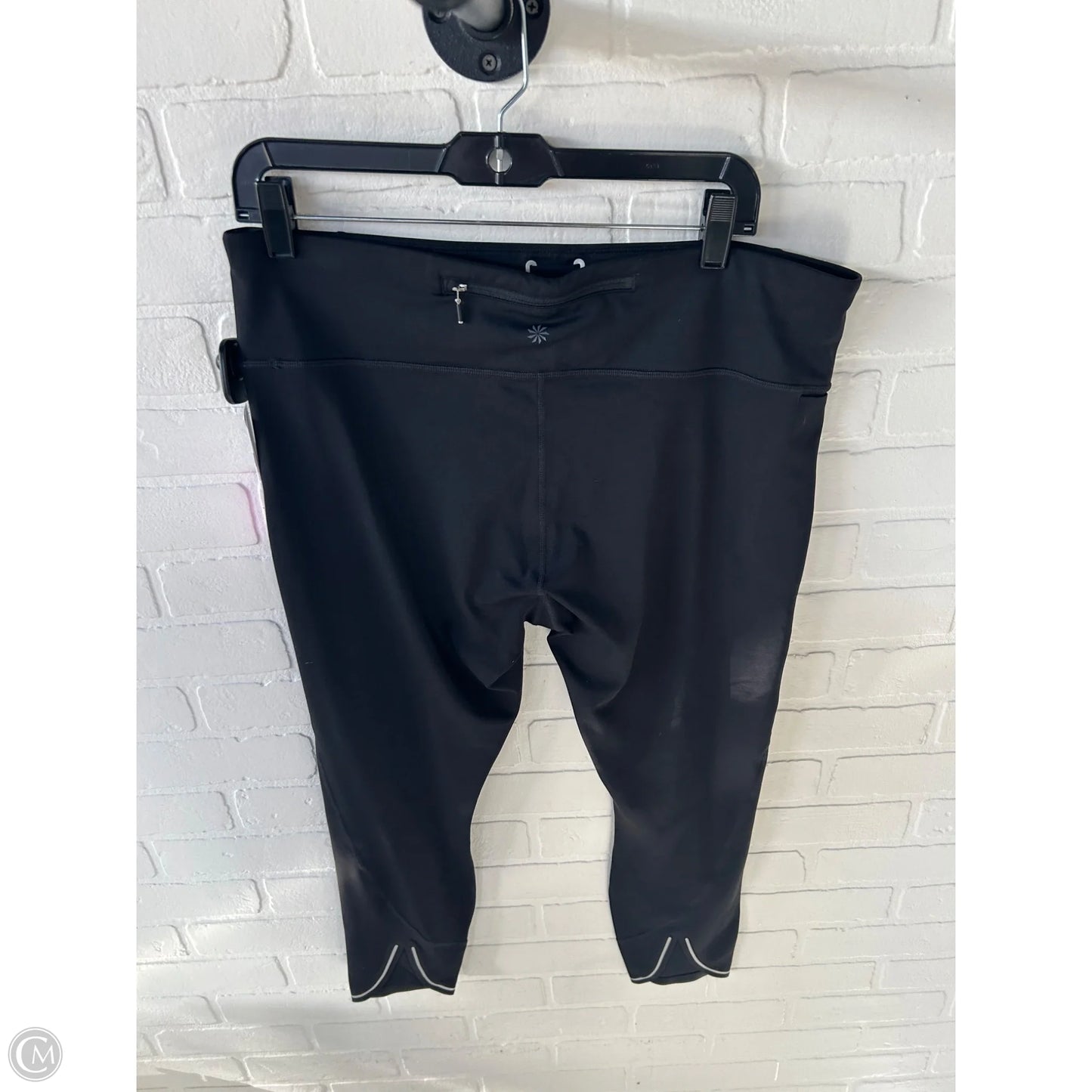 Athletic Leggings By Athleta In Black, Size: 16