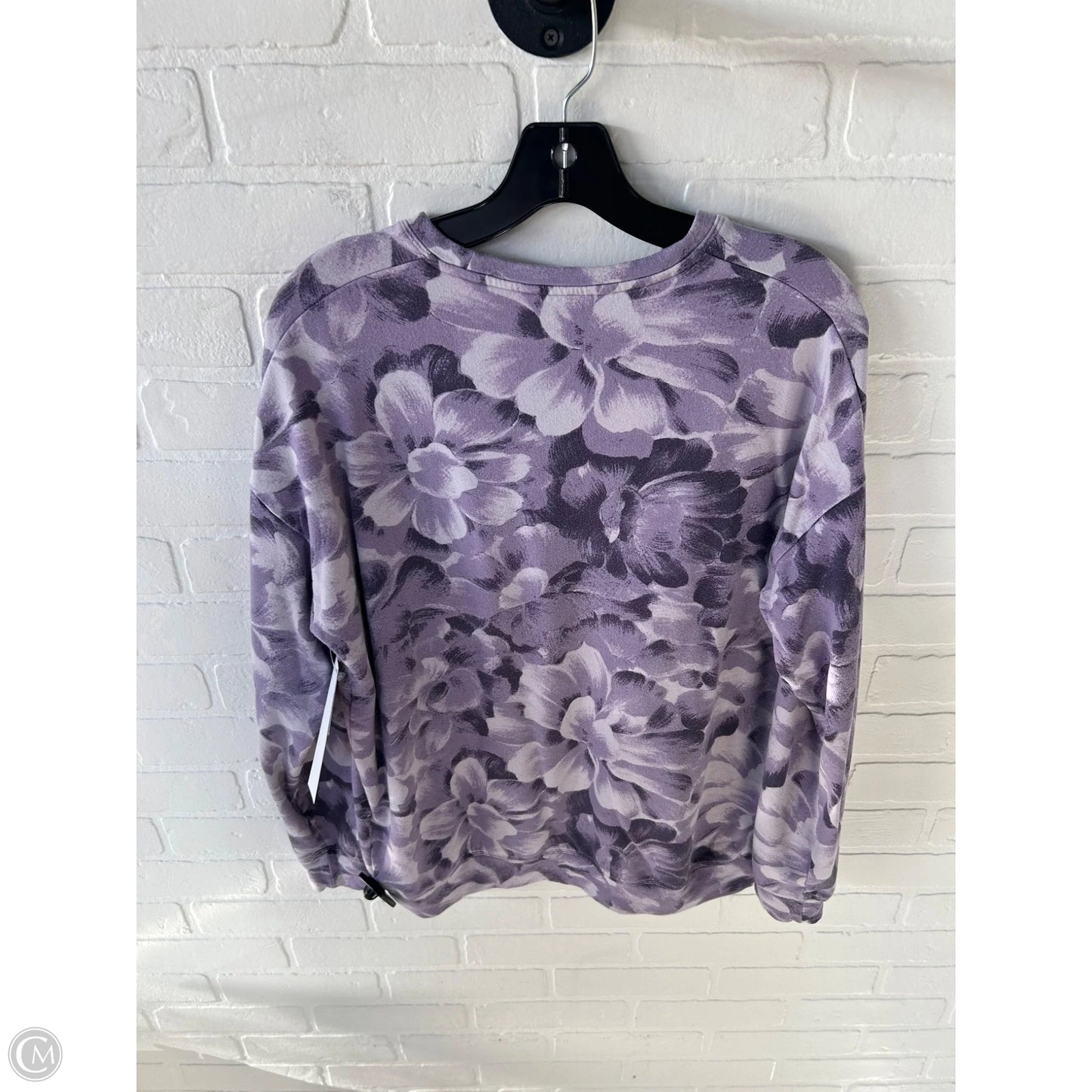 Athletic Sweatshirt Crewneck By Athleta In Purple, Size: S
