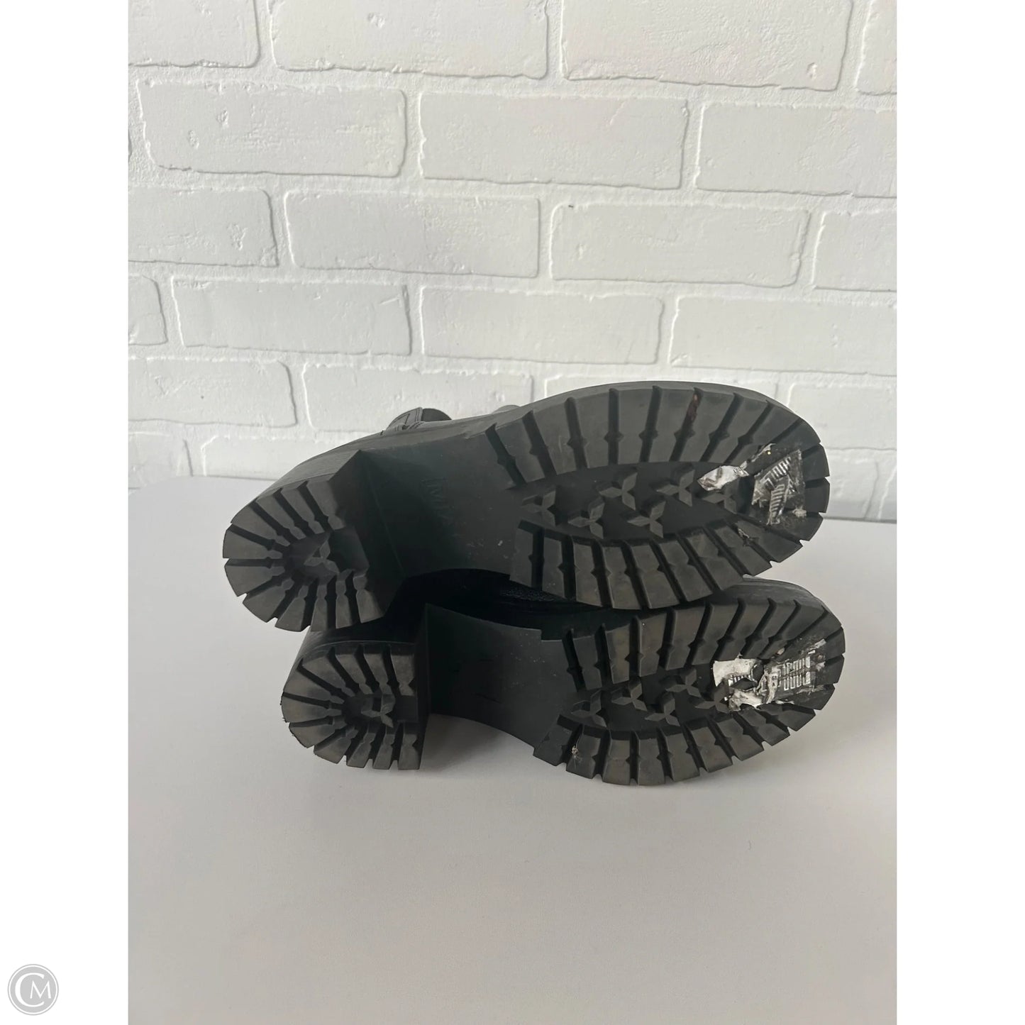 Boots Mid-calf Heels By Mia In Black, Size: 9.5