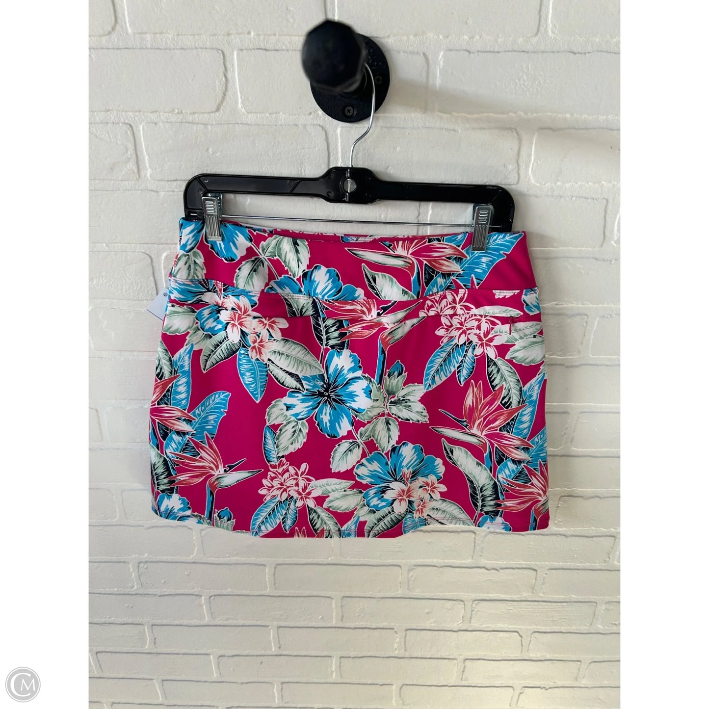 Athletic Skort By Tommy Bahama In Pink & White, Size: 8