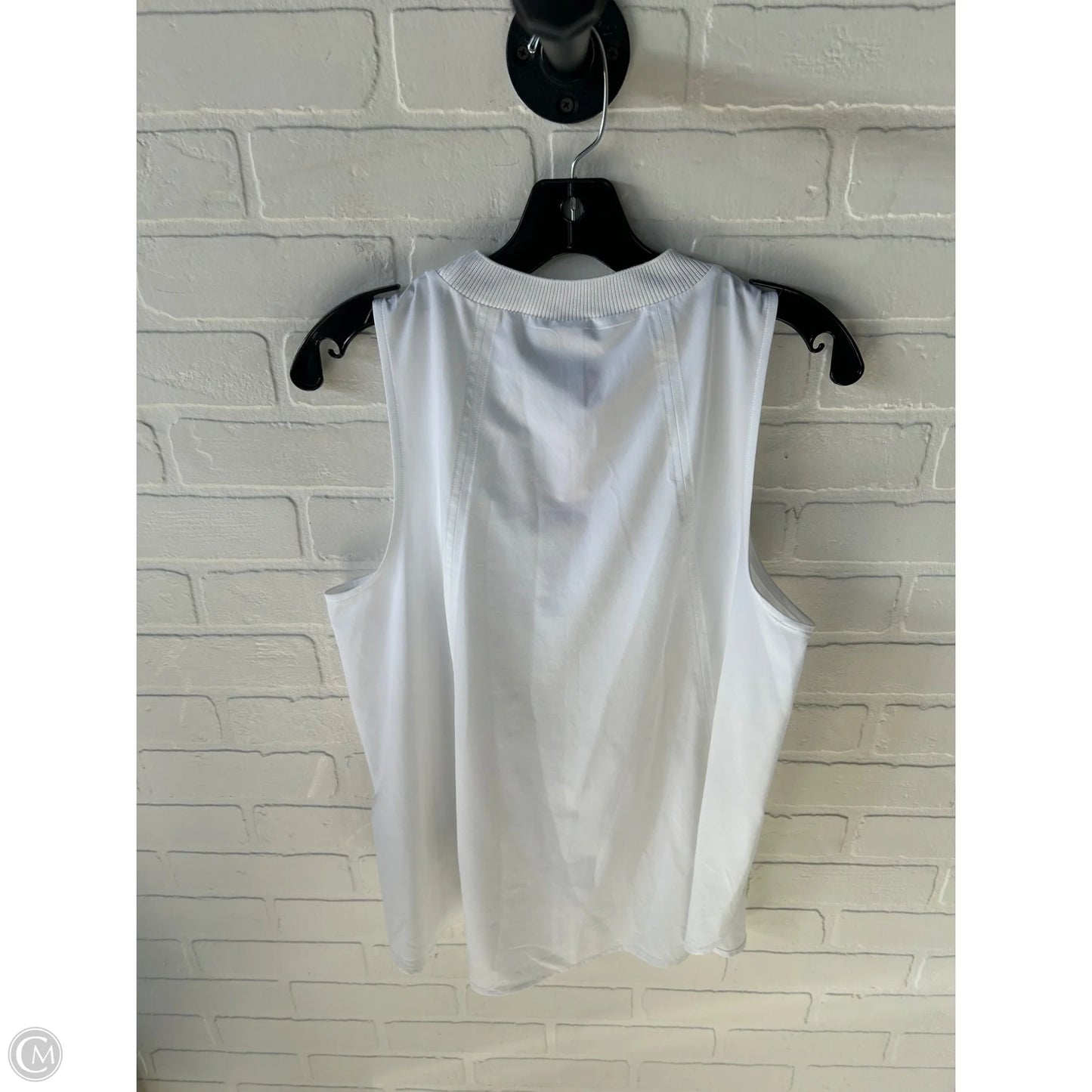 Athletic Tank Top By Athleta In White, Size: M
