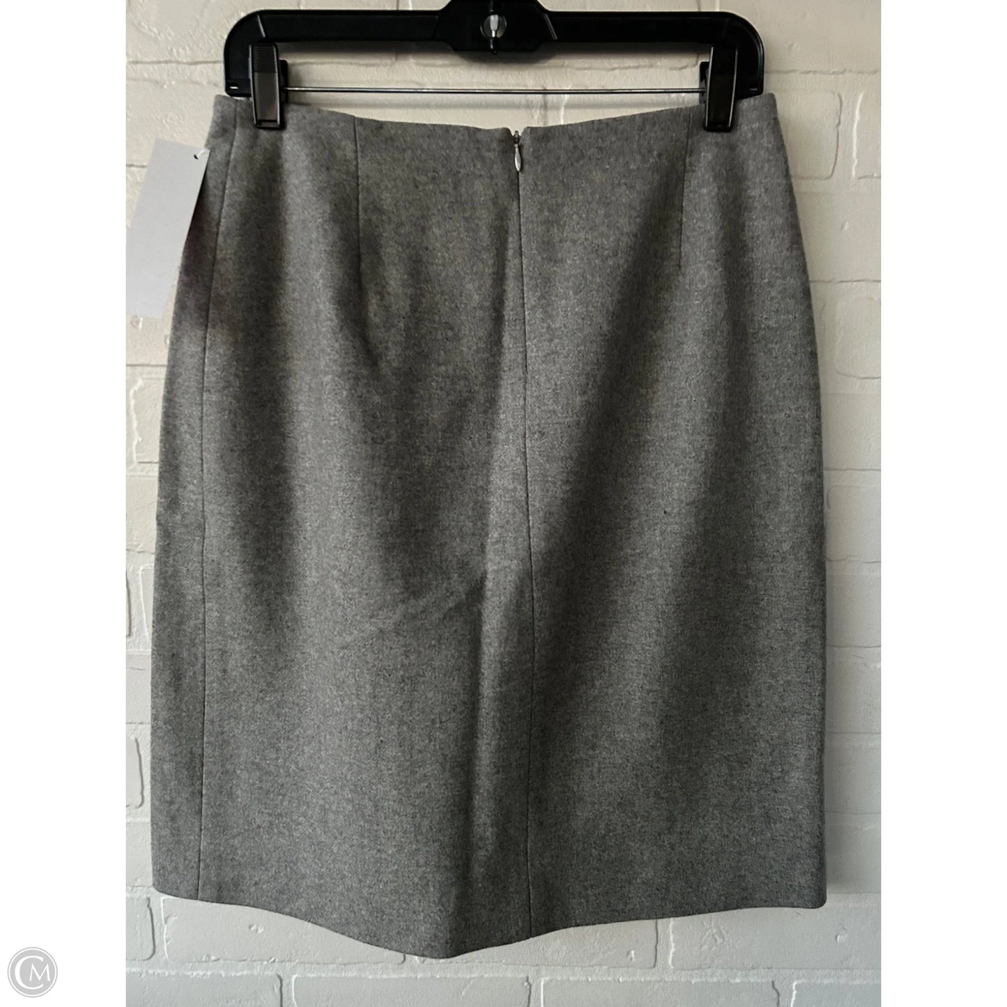 Skirt Mini & Short By Philippe Adec In Grey, Size: 8