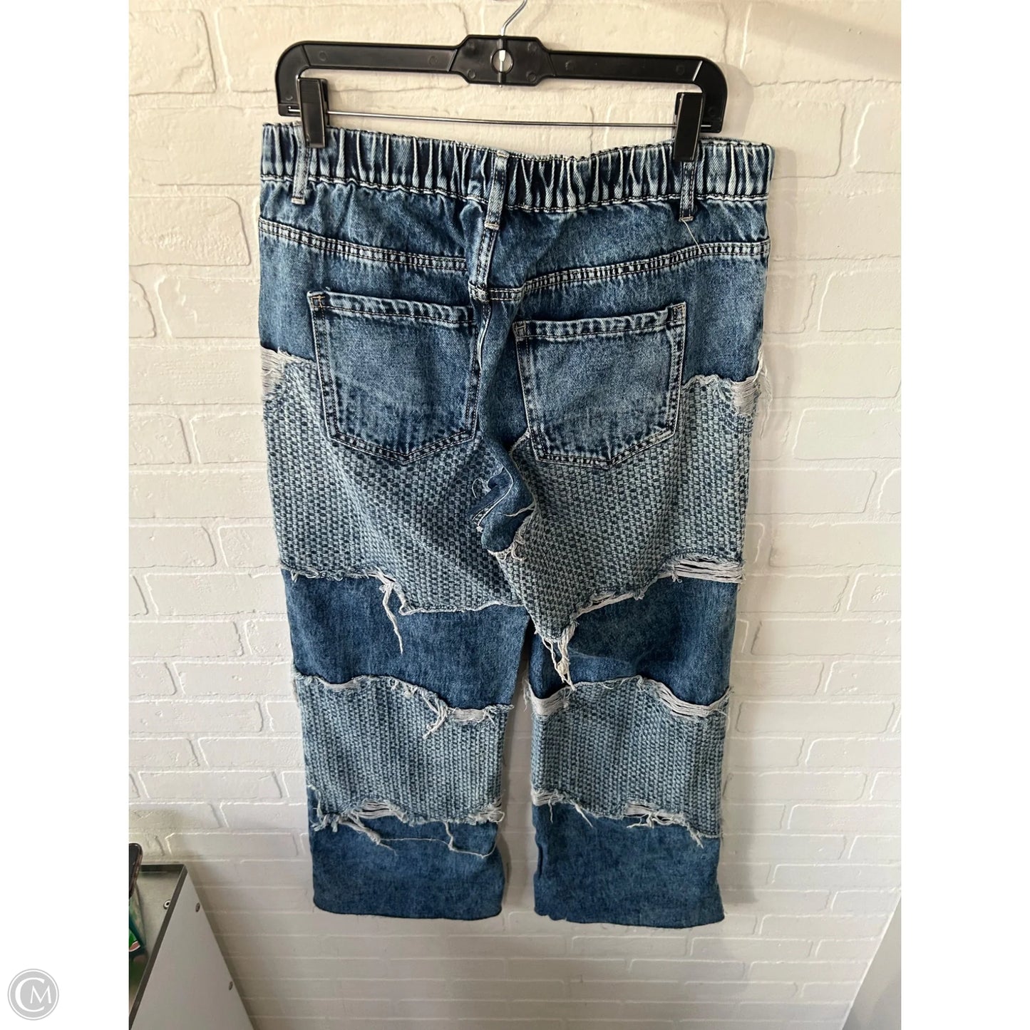 Jeans Wide Leg By Cmc In Blue Denim, Size: 8