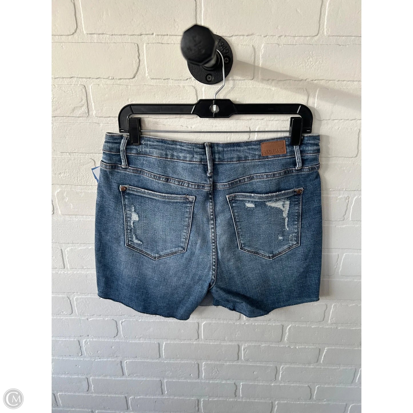 Skort By Judy Blue In Blue Denim, Size: 12