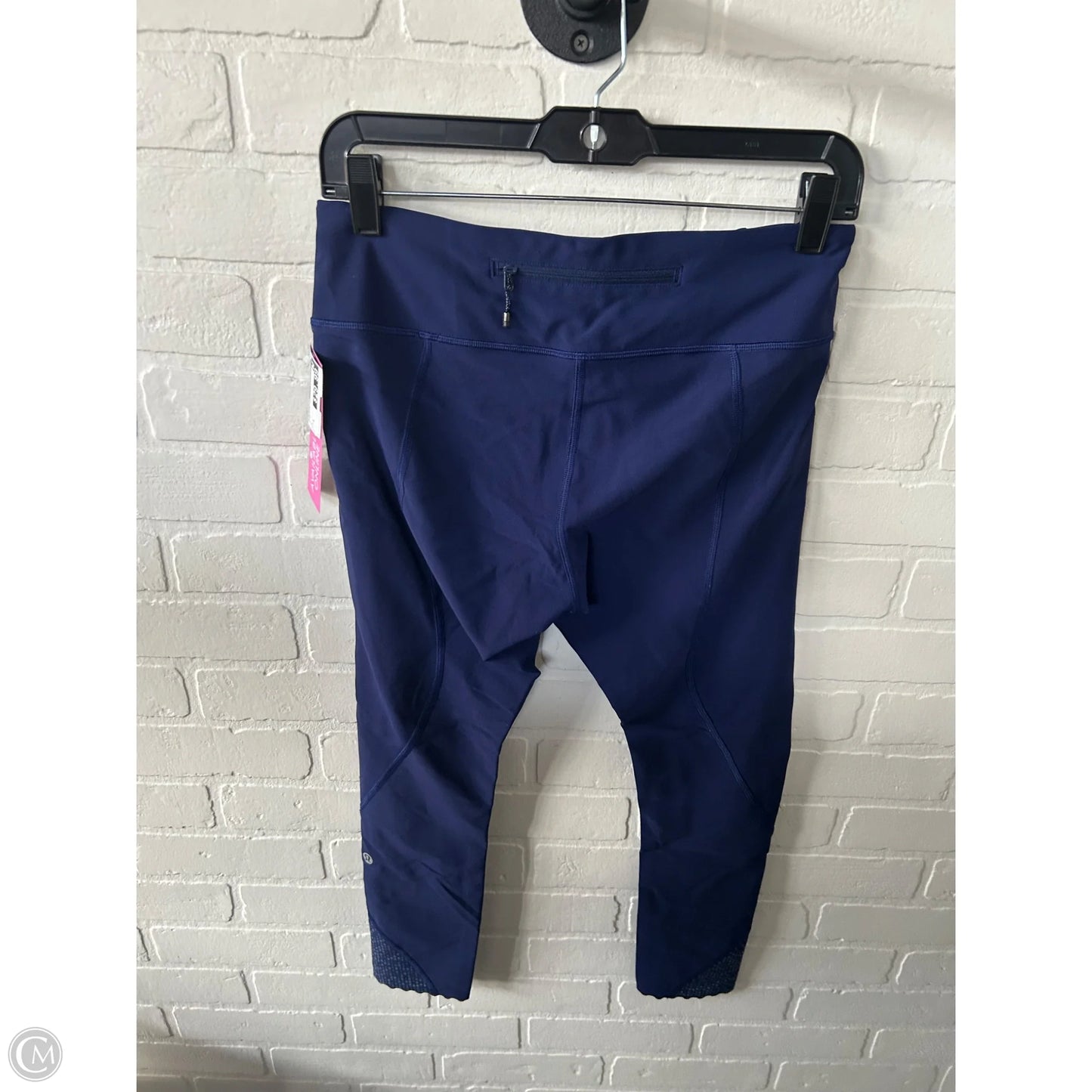 Athletic Leggings By Lululemon In Blue, Size: 8