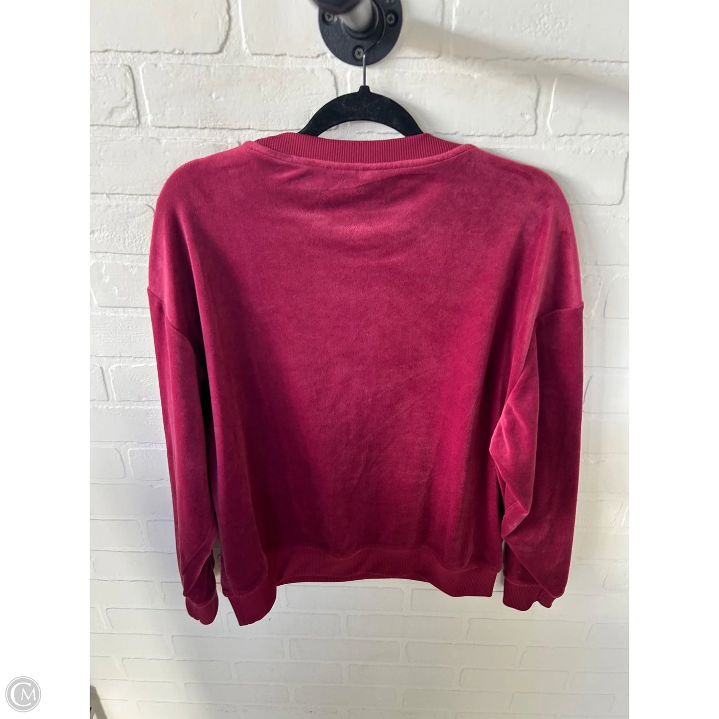 Top Long Sleeve By J By Joie In Red, Size: S