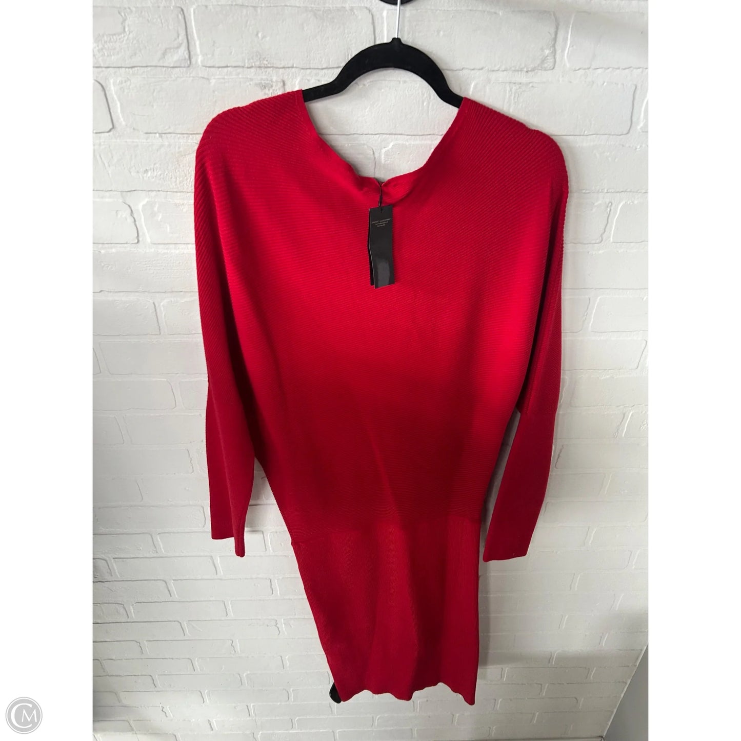 Dress Sweater By Banana Republic In Red, Size: M