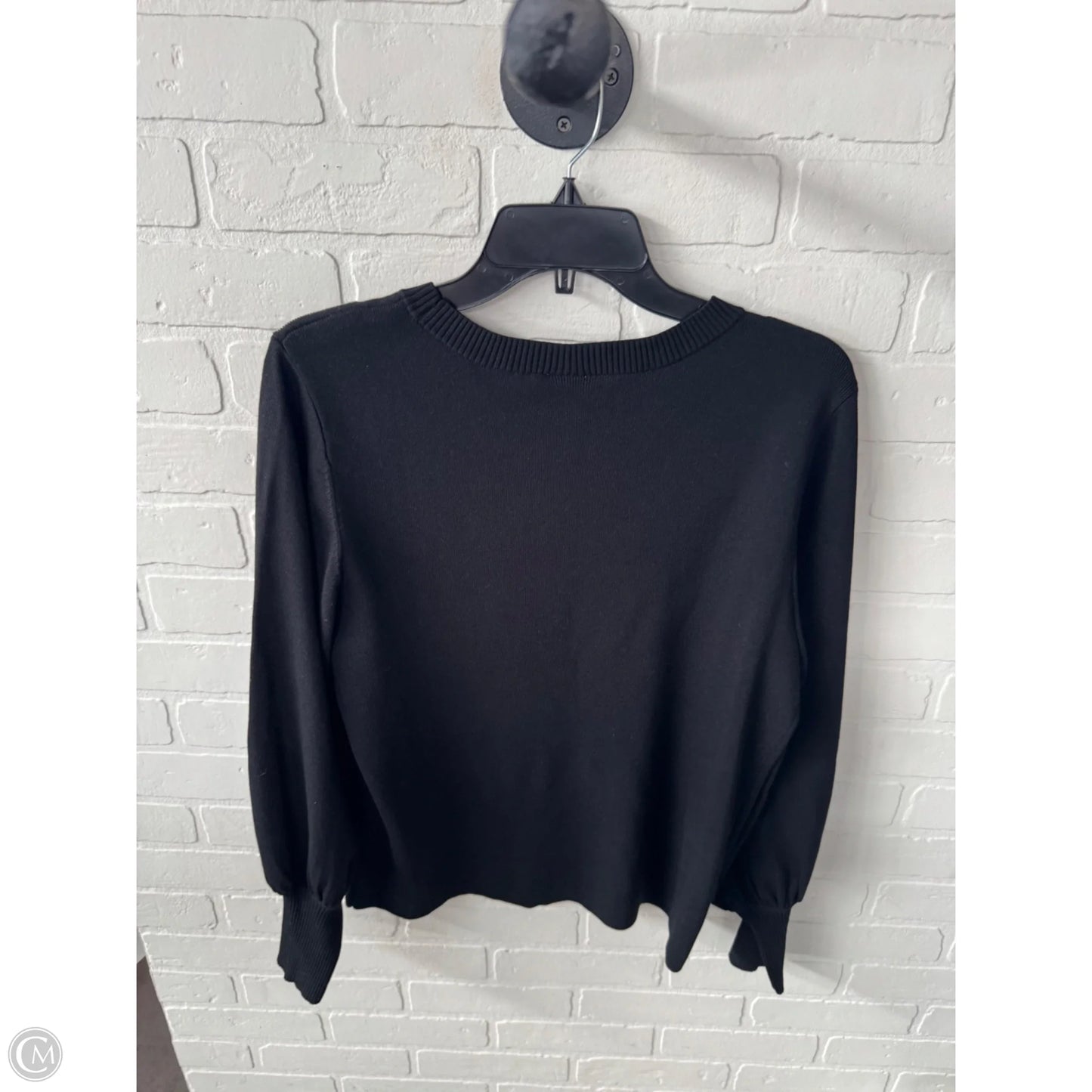 Sweater By Worthington In Black & Gold, Size: Xl