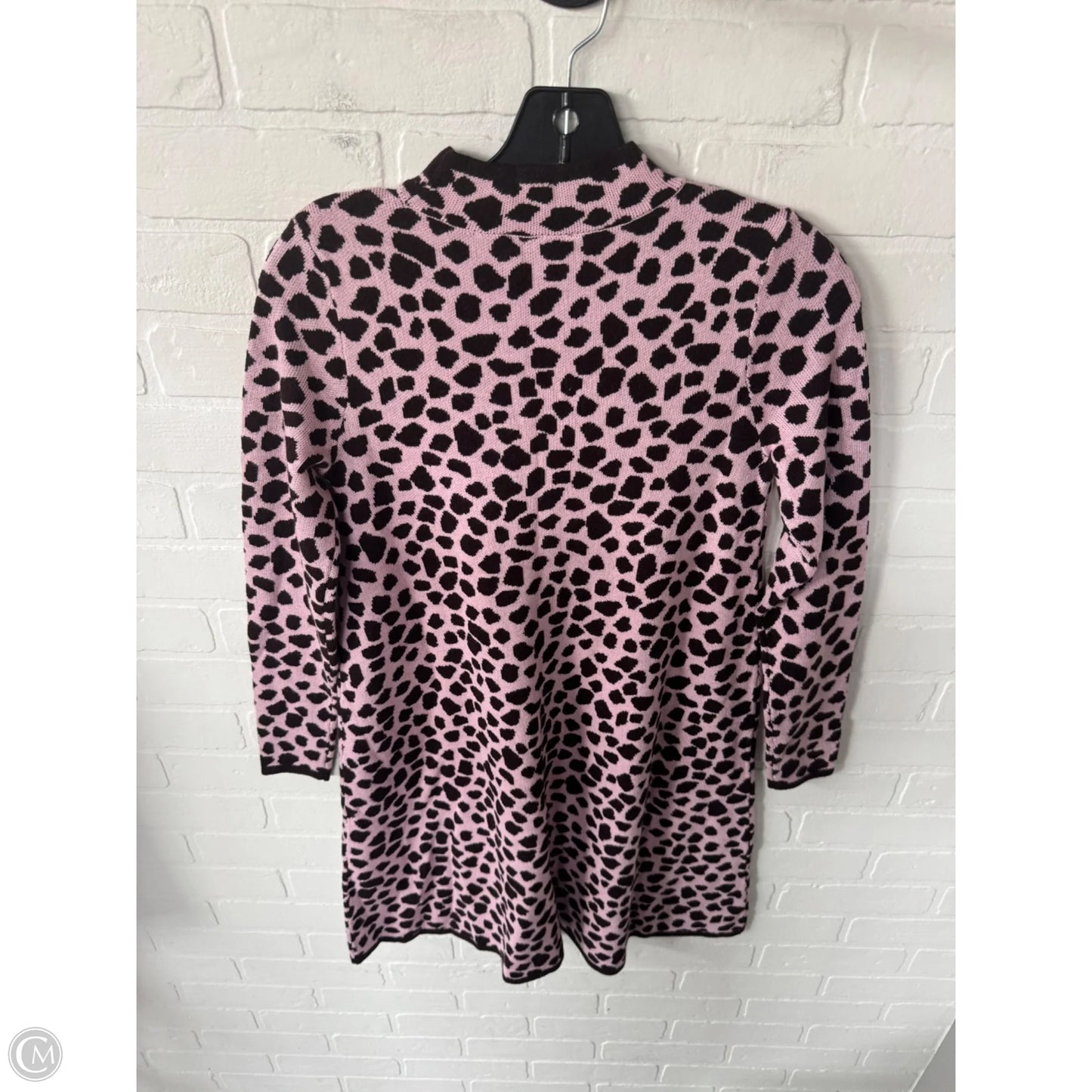 Dress Sweater By Ann Taylor In Brown & Pink, Size: Xxsp