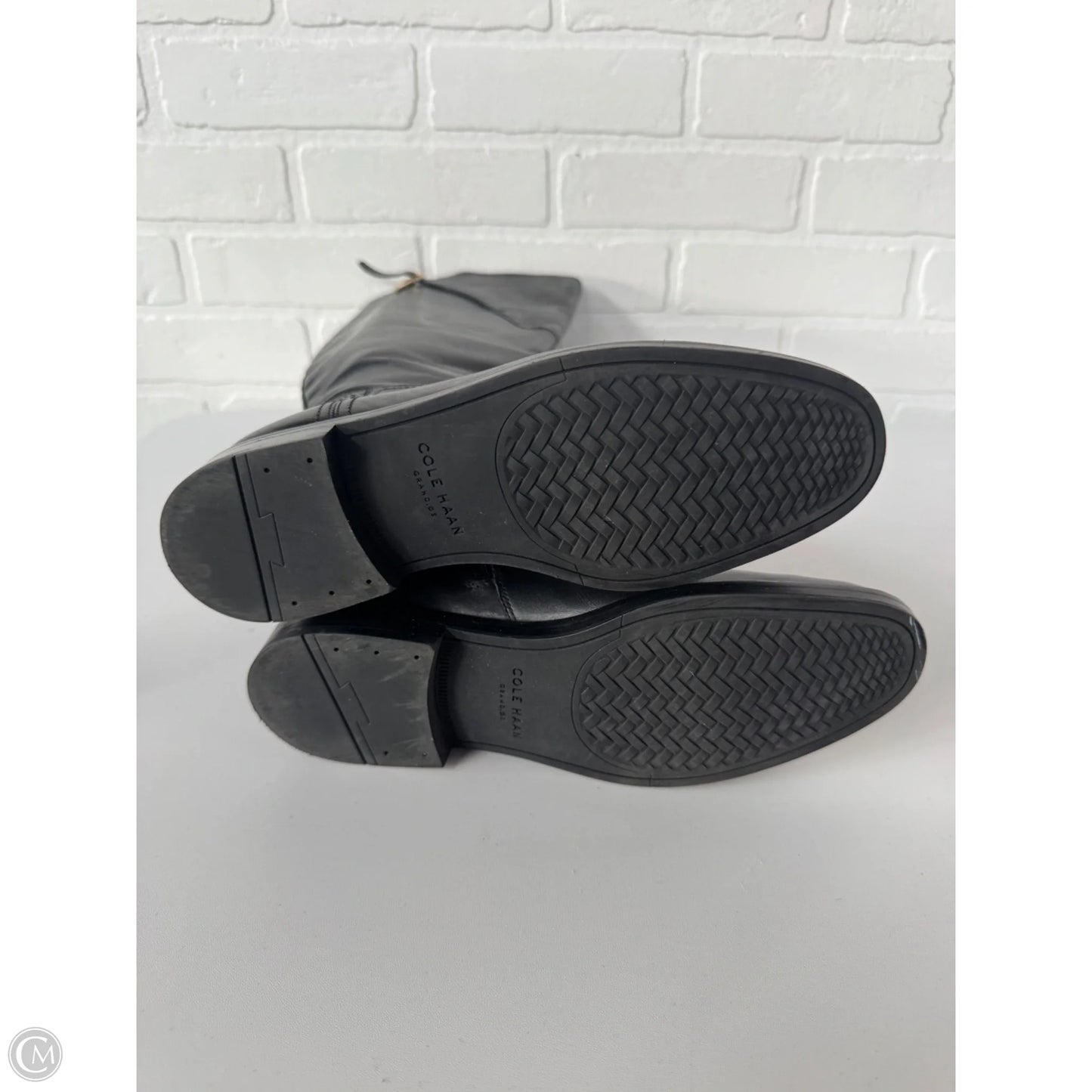 Boots Knee Flats By Cole-haan In Black, Size: 7.5