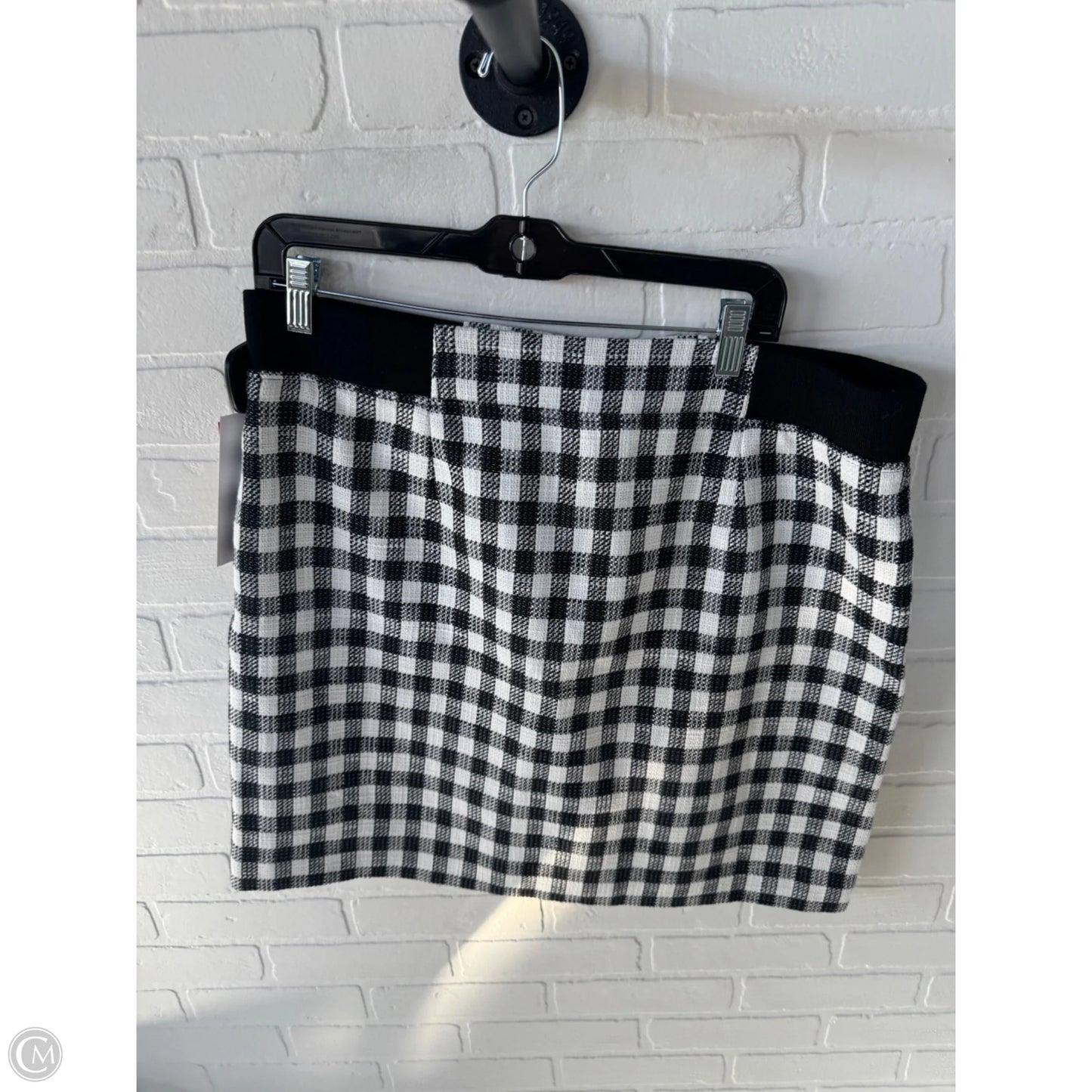 Skirt Designer By Karl Lagerfeld In Black & White, Size: 14