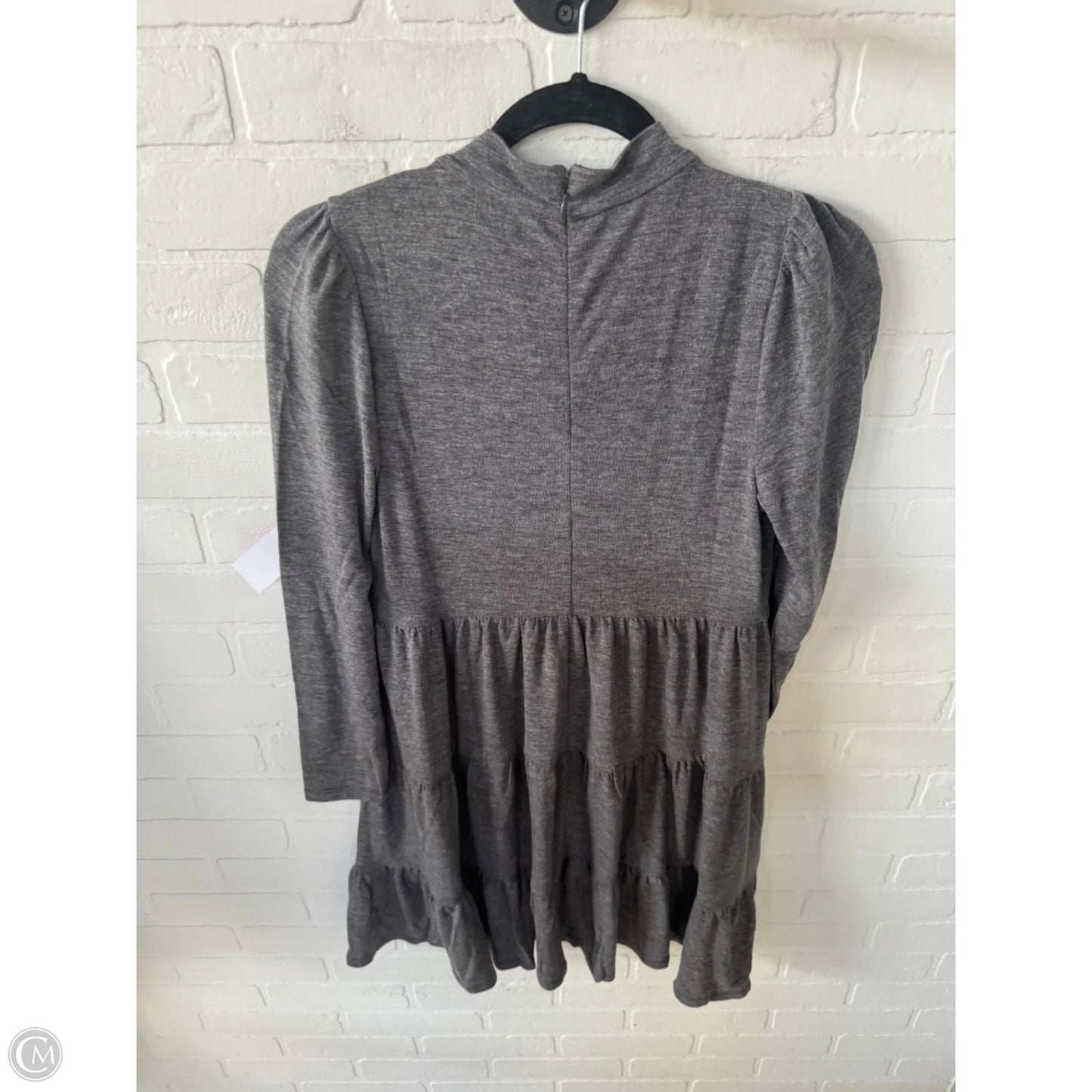Dress Casual Short By Ann Taylor In Grey, Size: Xsp