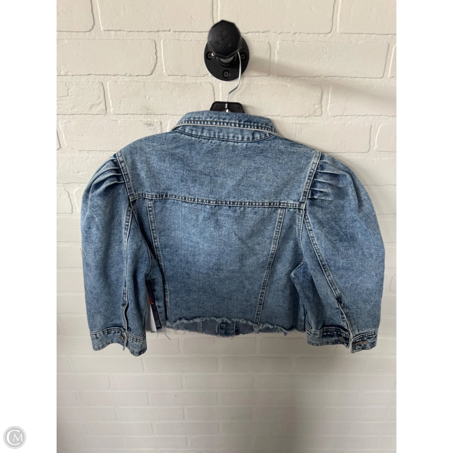 Jacket Denim By Cme In Blue Denim, Size: Xl