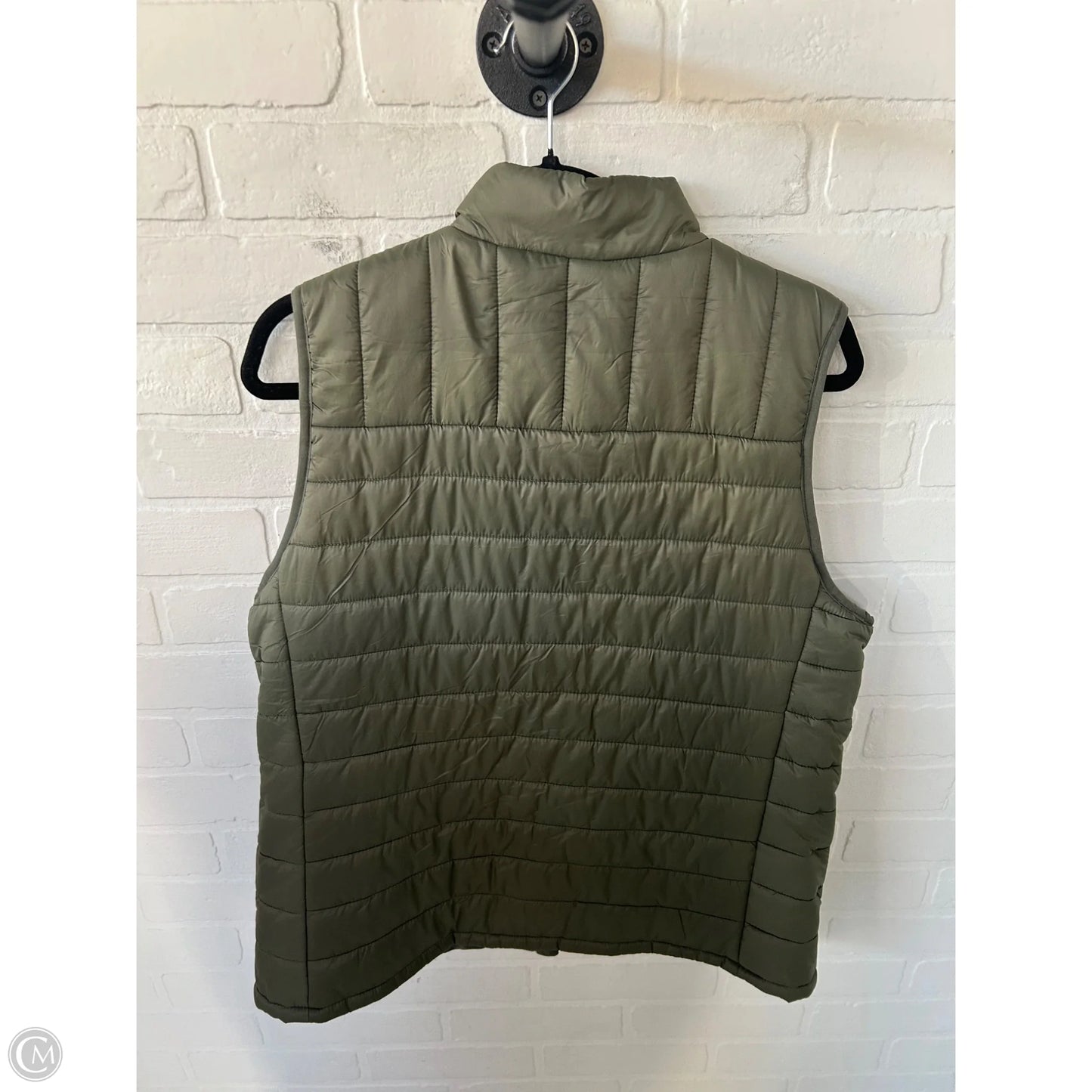 Vest Puffer & Quilted By Marika In Green, Size: Xl