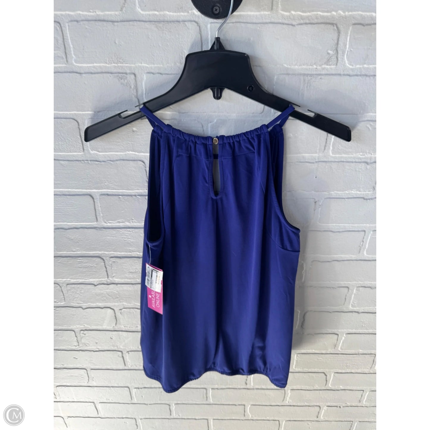 Top Sleeveless By Banana Republic In Blue, Size: Xs