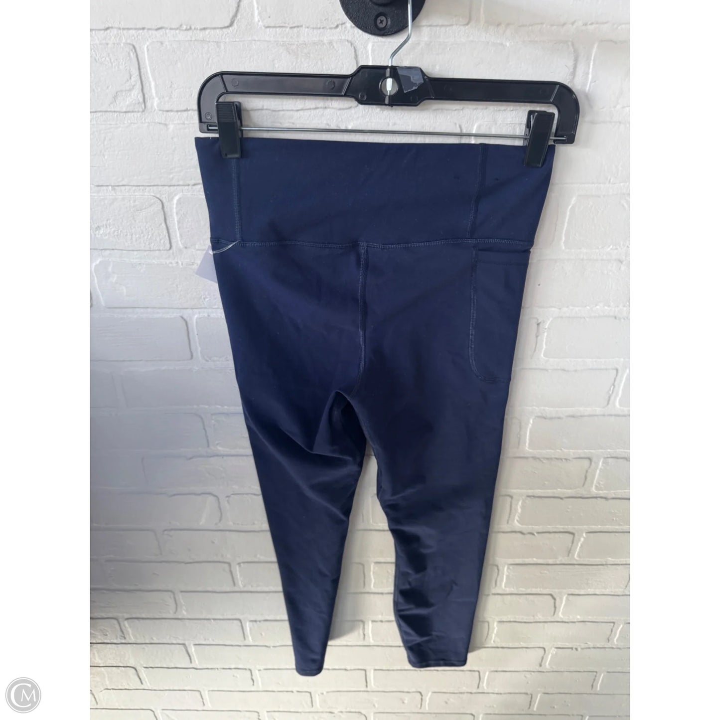 Athletic Leggings By Under Armour In Blue, Size: 8