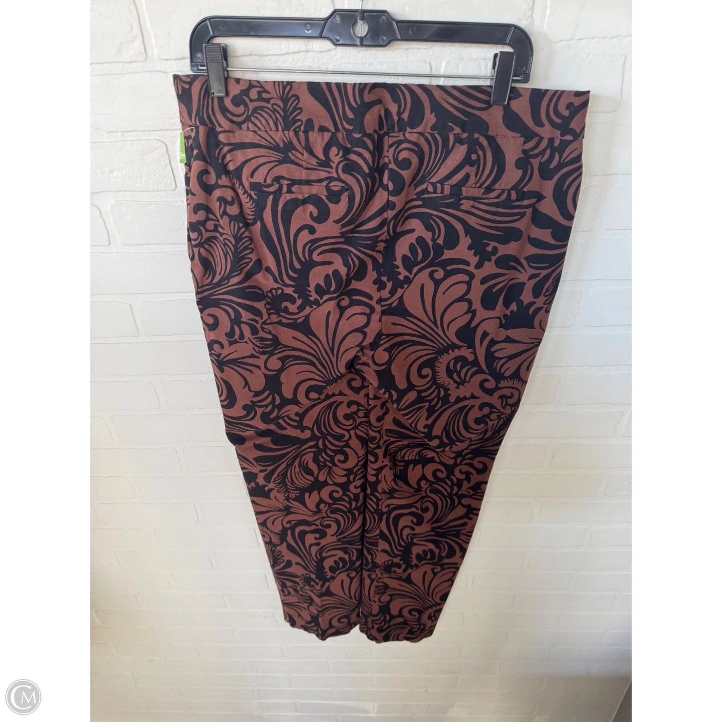 Pants Other By Chicos In Black & Brown, Size: 14