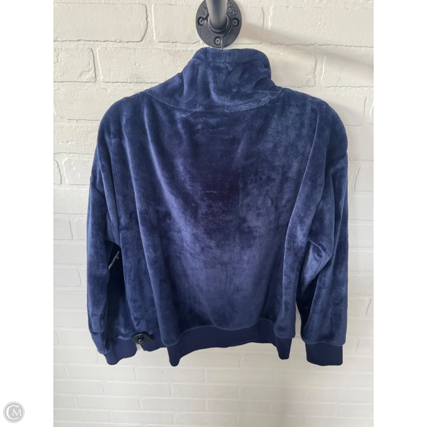 Sweatshirt Collar By Cmb In Blue, Size: S