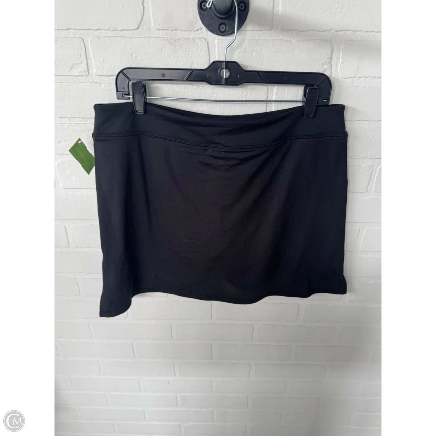 Athletic Skort By Tranquility In Black, Size: 12