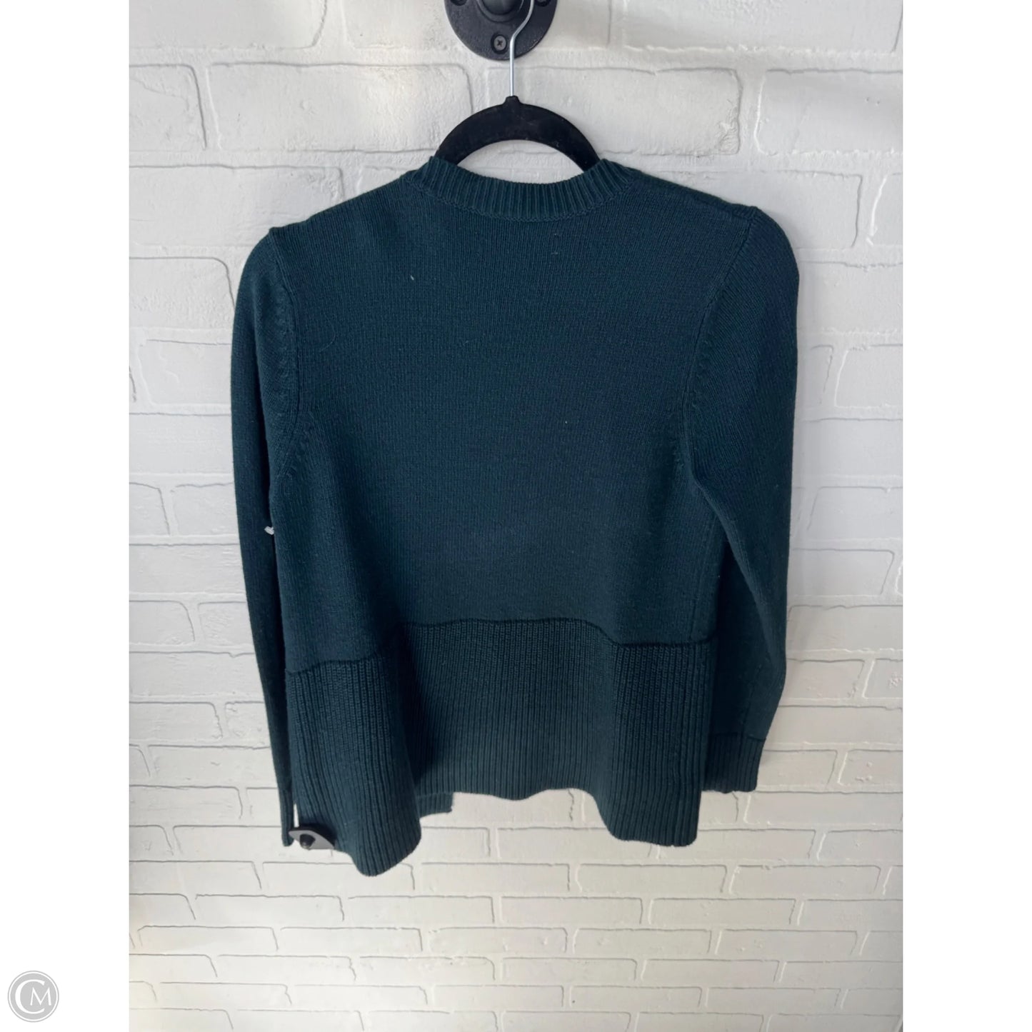 Sweater Cardigan By Loft In Green, Size: S