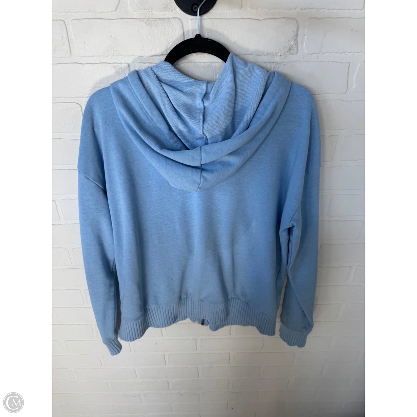 Sweatshirt Hoodie By Natural Reflections In Blue, Size: M