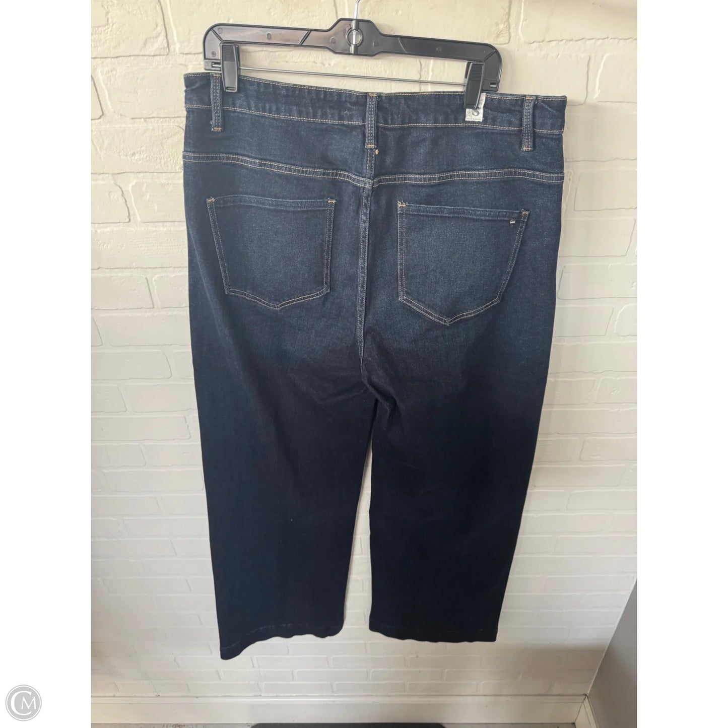 Jeans Wide Leg By Altard State In Blue Denim, Size: 14