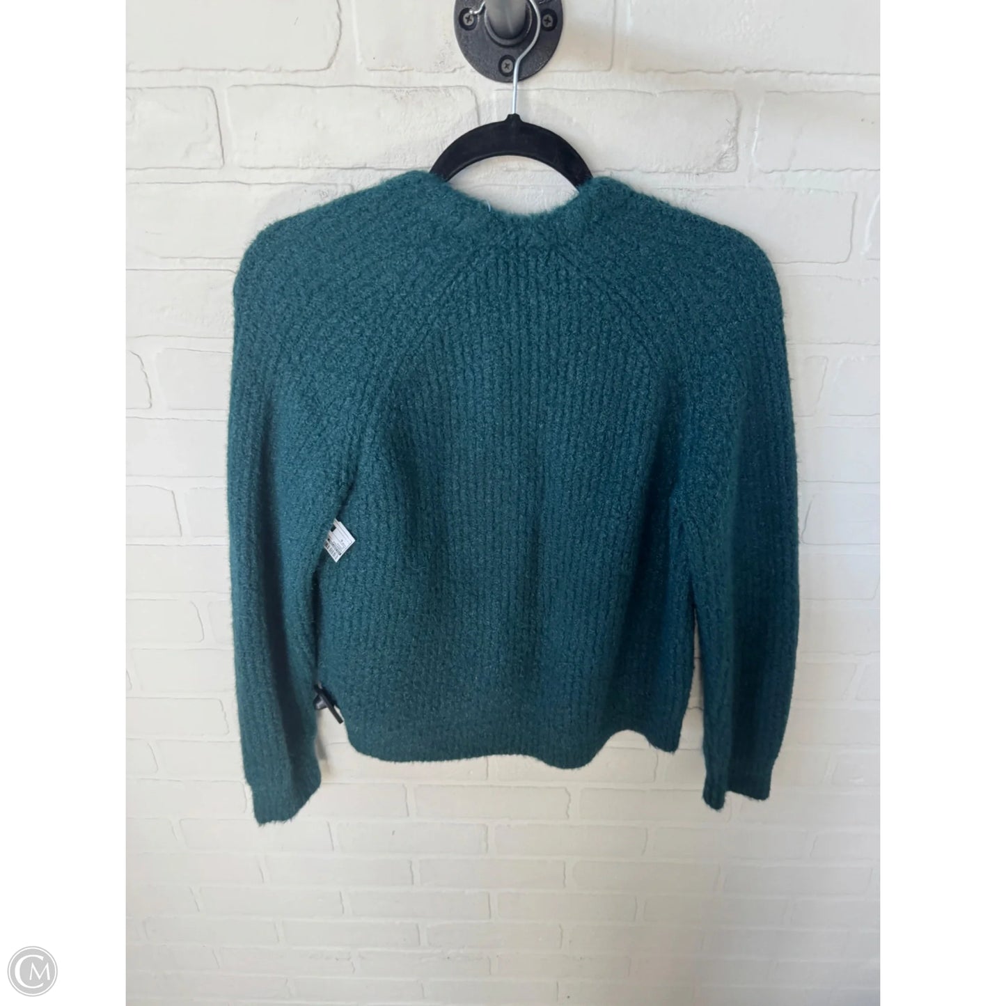 Sweater Cardigan By Sleeping On Snow In Green, Size: S