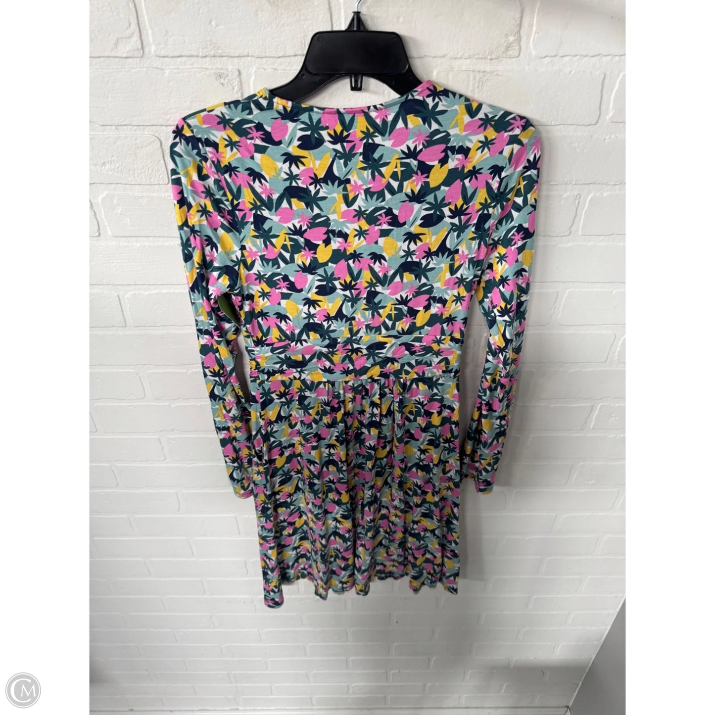 Dress Casual Short By Boden In Green & Pink, Size: Xsp