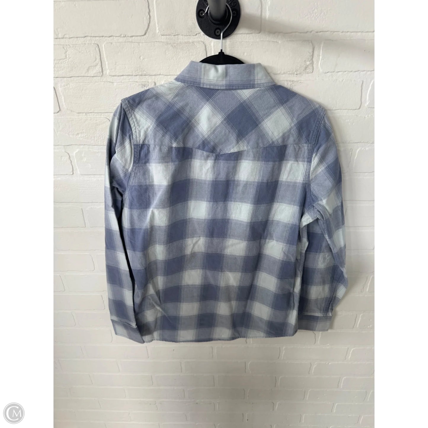 Top Long Sleeve By Clothes Mentor In Blue, Size: M