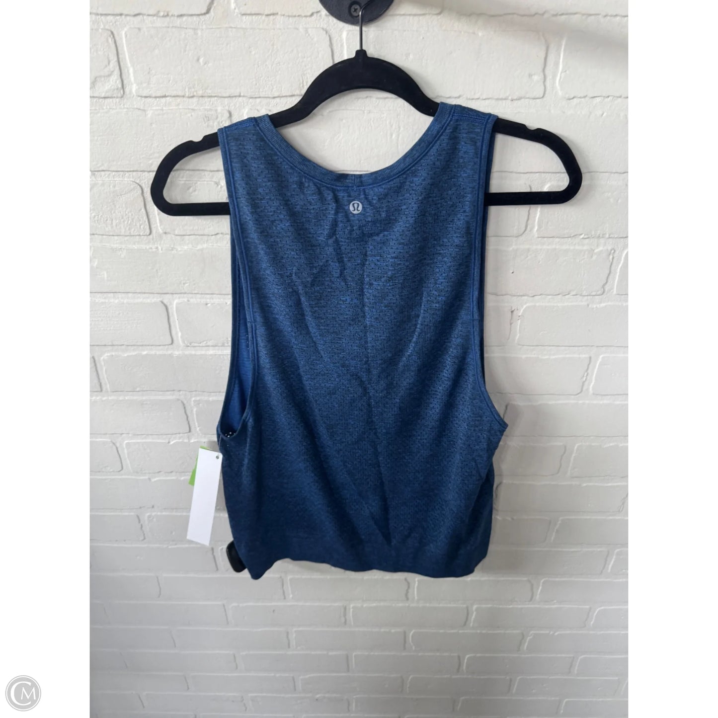 Athletic Tank Top By Lululemon In Blue, Size: M