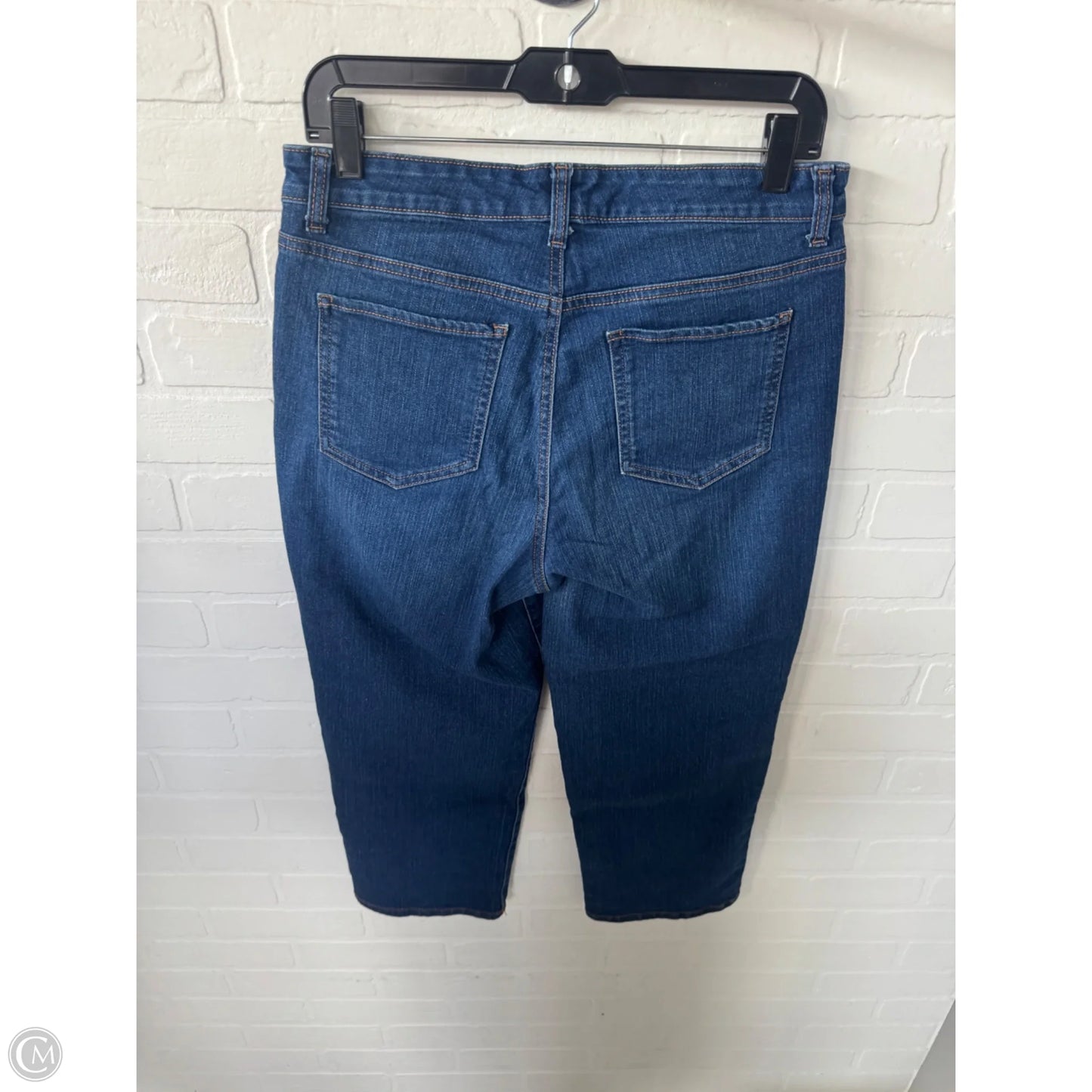 Capris By Style And Company In Blue Denim, Size: 8
