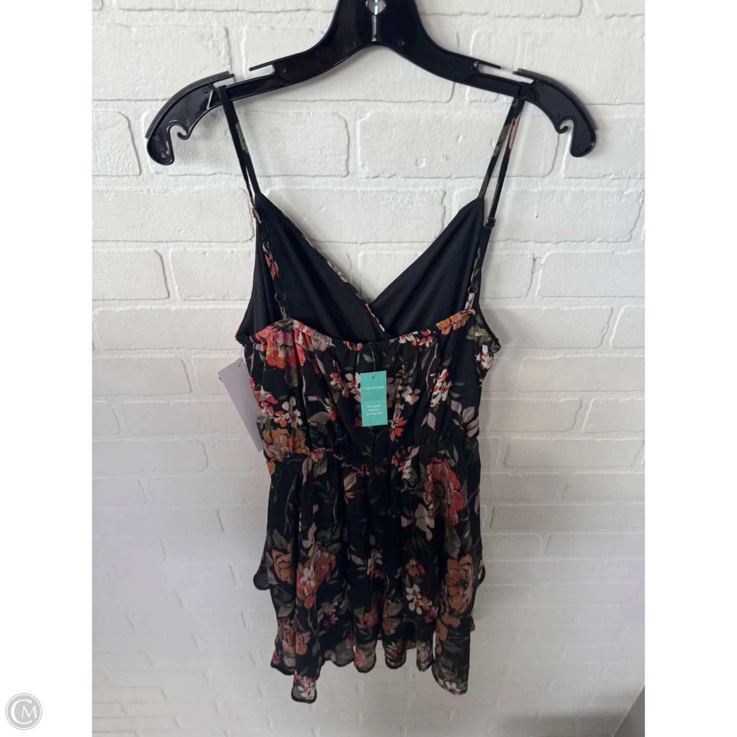 Dress Casual Short By Maurices In Black & Pink, Size: M