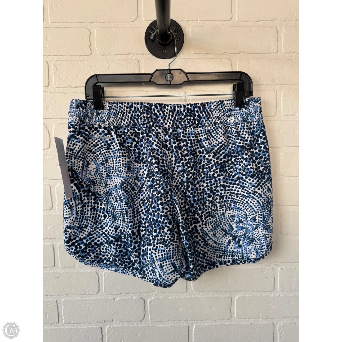 Athletic Shorts By Columbia In Blue & White, Size: 8