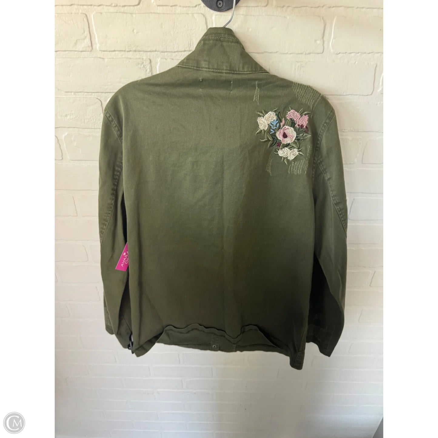 Jacket Other By Clothes Mentor In Green, Size: L