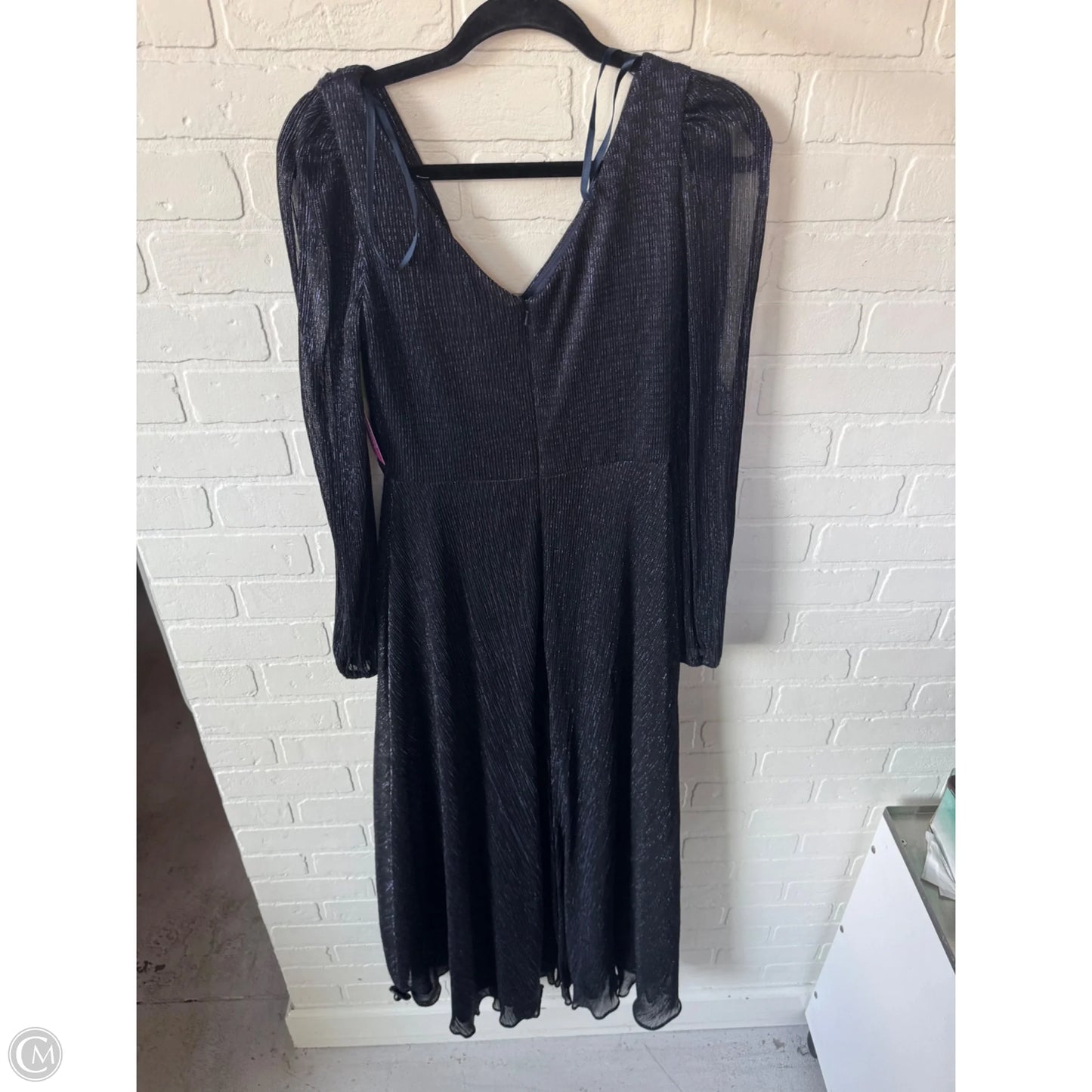 Dress Party Long By Betsy And Adam In Blue, Size: S