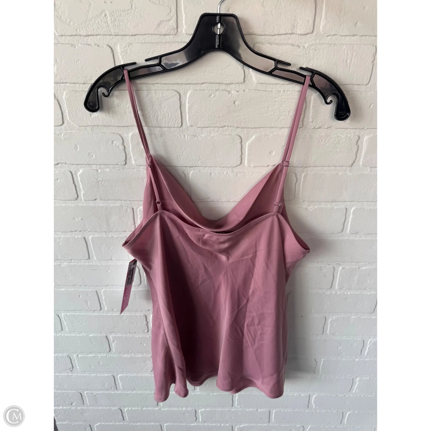 Top Sleeveless By Loft In Pink, Size: L