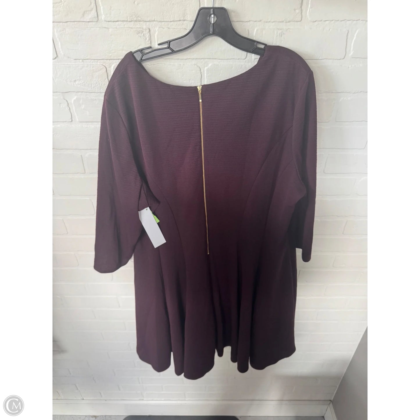 Dress Work By Lane Bryant In Brown, Size: 3x