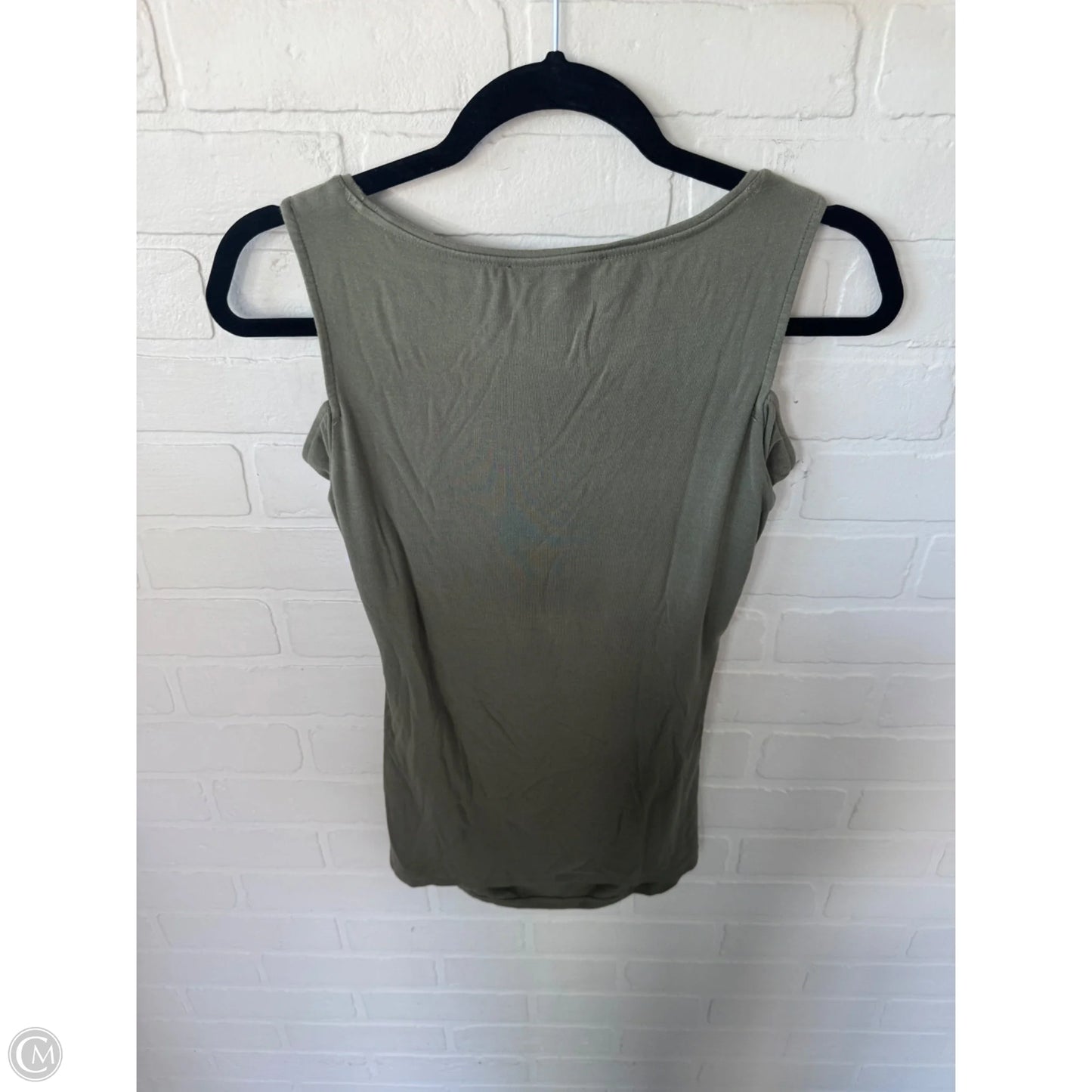 Top Sleeveless Basic By White House Black Market In Green, Size: Xs