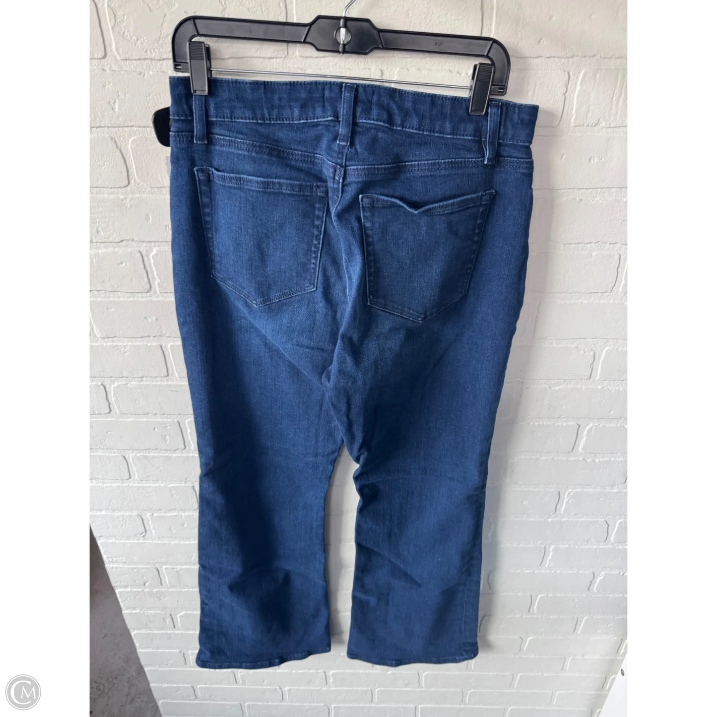 Jeans Flared By Loft In Blue Denim, Size: 12p