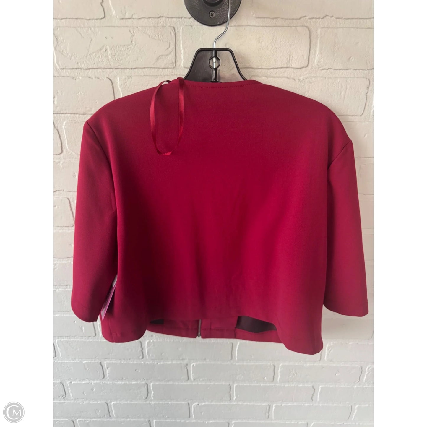 Blazer By Perceptions In Red, Size: Xl