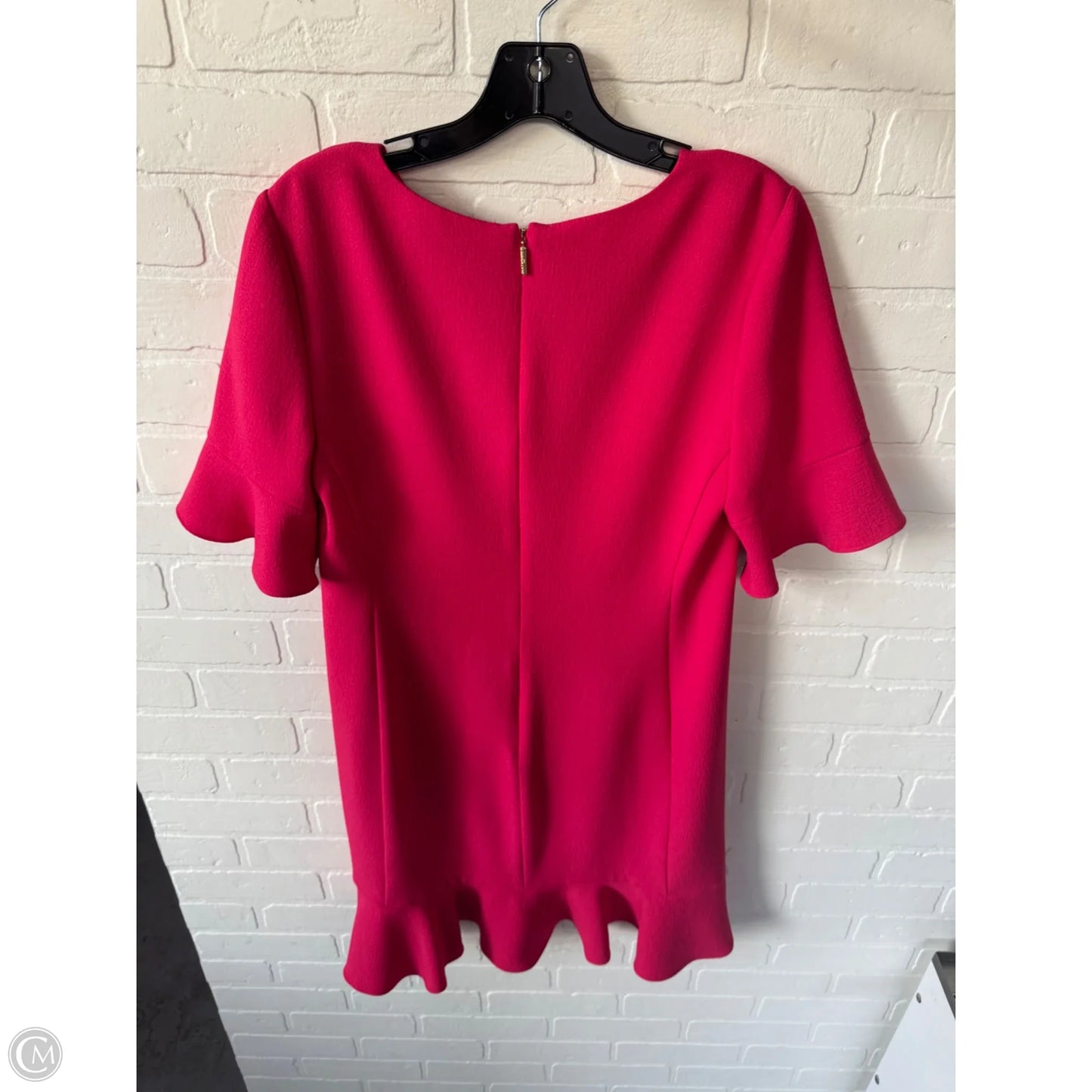 Dress Designer By Karl Lagerfeld In Pink, Size: M