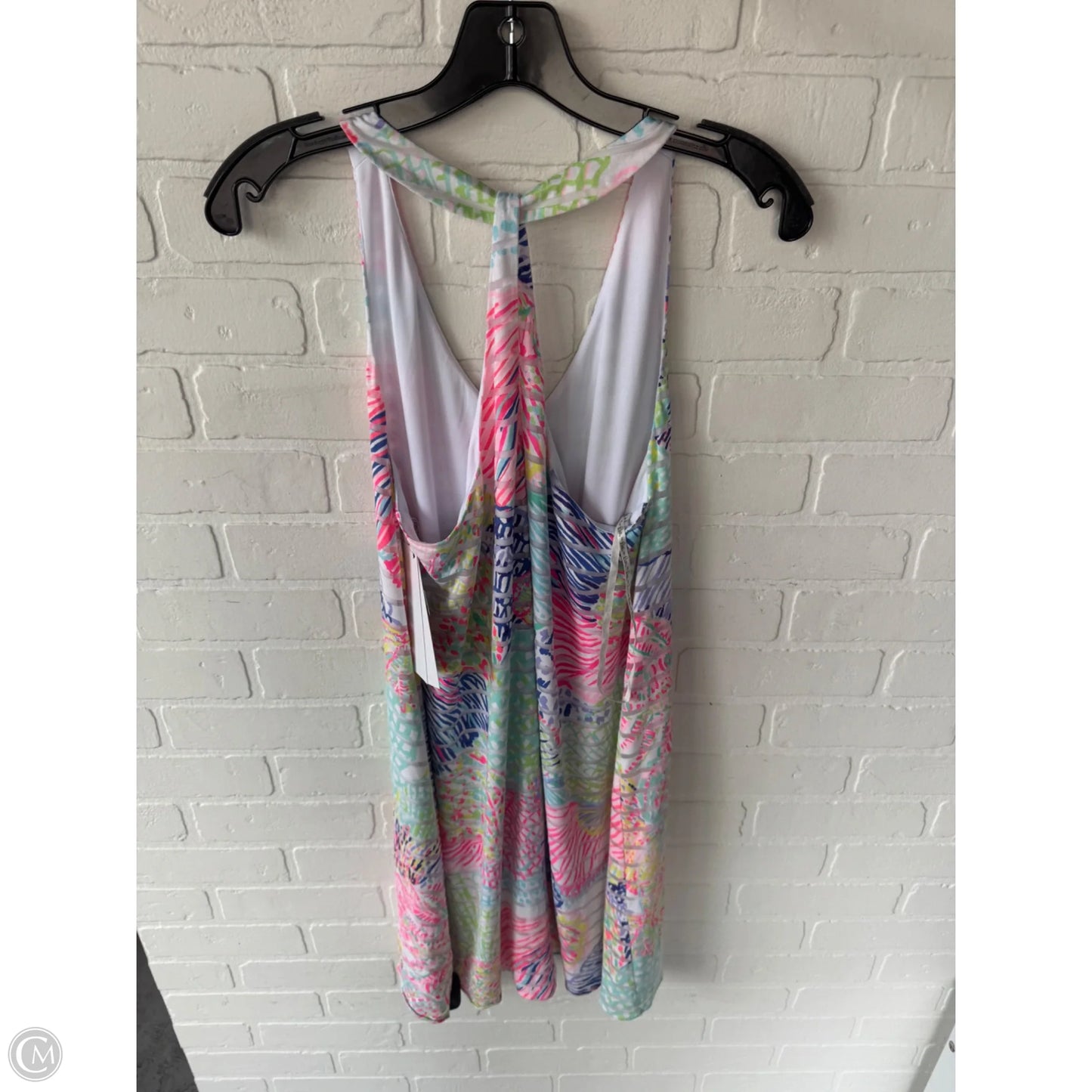 Dress Designer By Lilly Pulitzer In Pink & Purple, Size: M