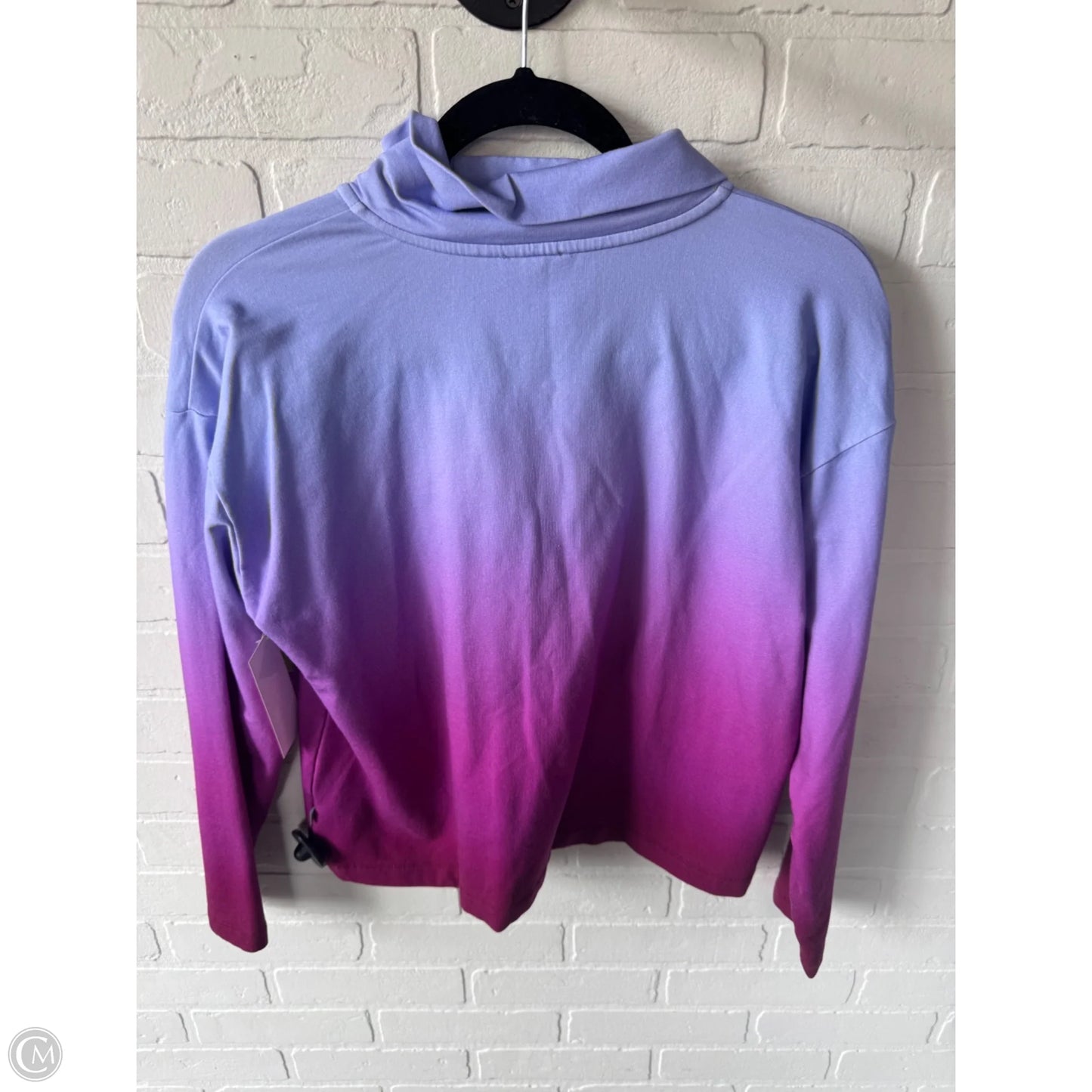 Sweatshirt Collar By Talbots In Purple, Size: Mp