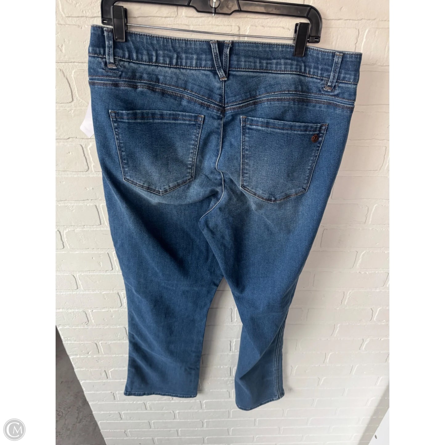 Jeans Boot Cut By Democracy In Blue Denim, Size: 16