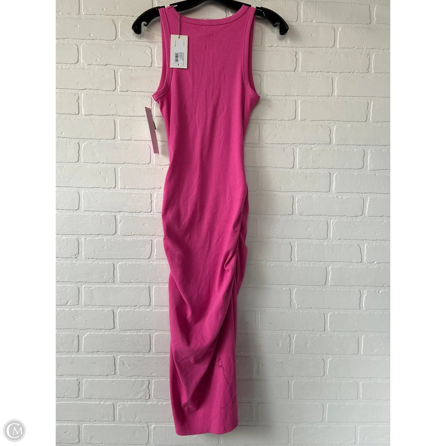 Dress Casual Midi By A New Day In Pink, Size: S