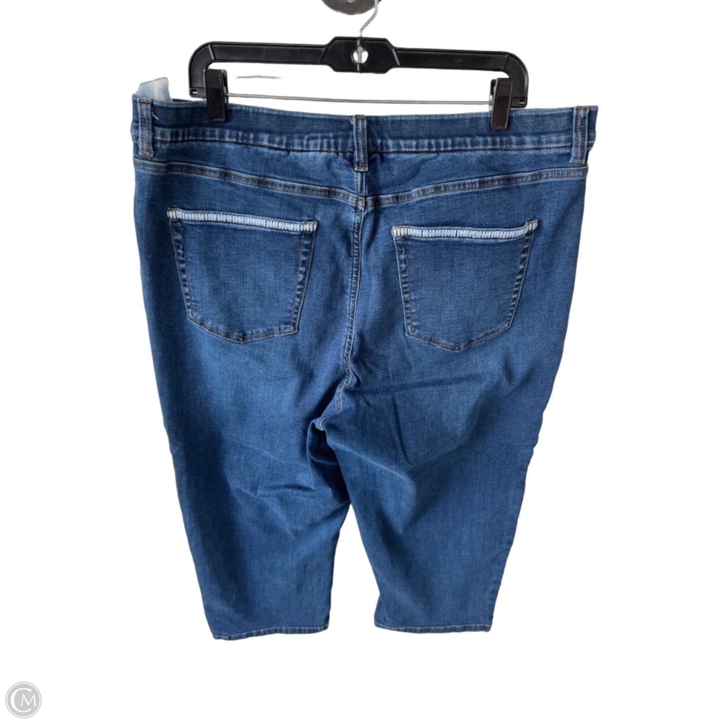 Jeans Jeggings By D&co. In Blue Denim, Size: 22