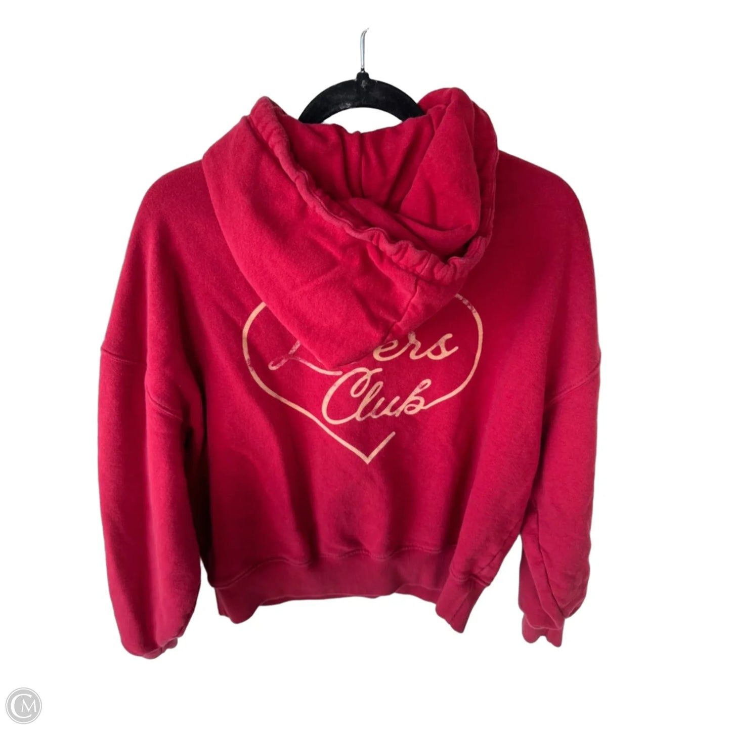 Sweatshirt Hoodie By Spiritual Gangster In Red, Size: Xs